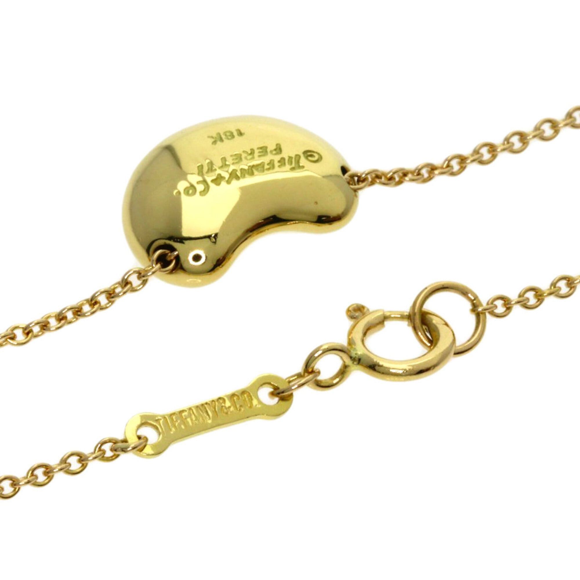 Tiffany & Co. Tiffany Bean Necklace, 18K Yellow Gold, Women's, TIFFANY&Co. Size ONE SIZE - 2 Thumbnail