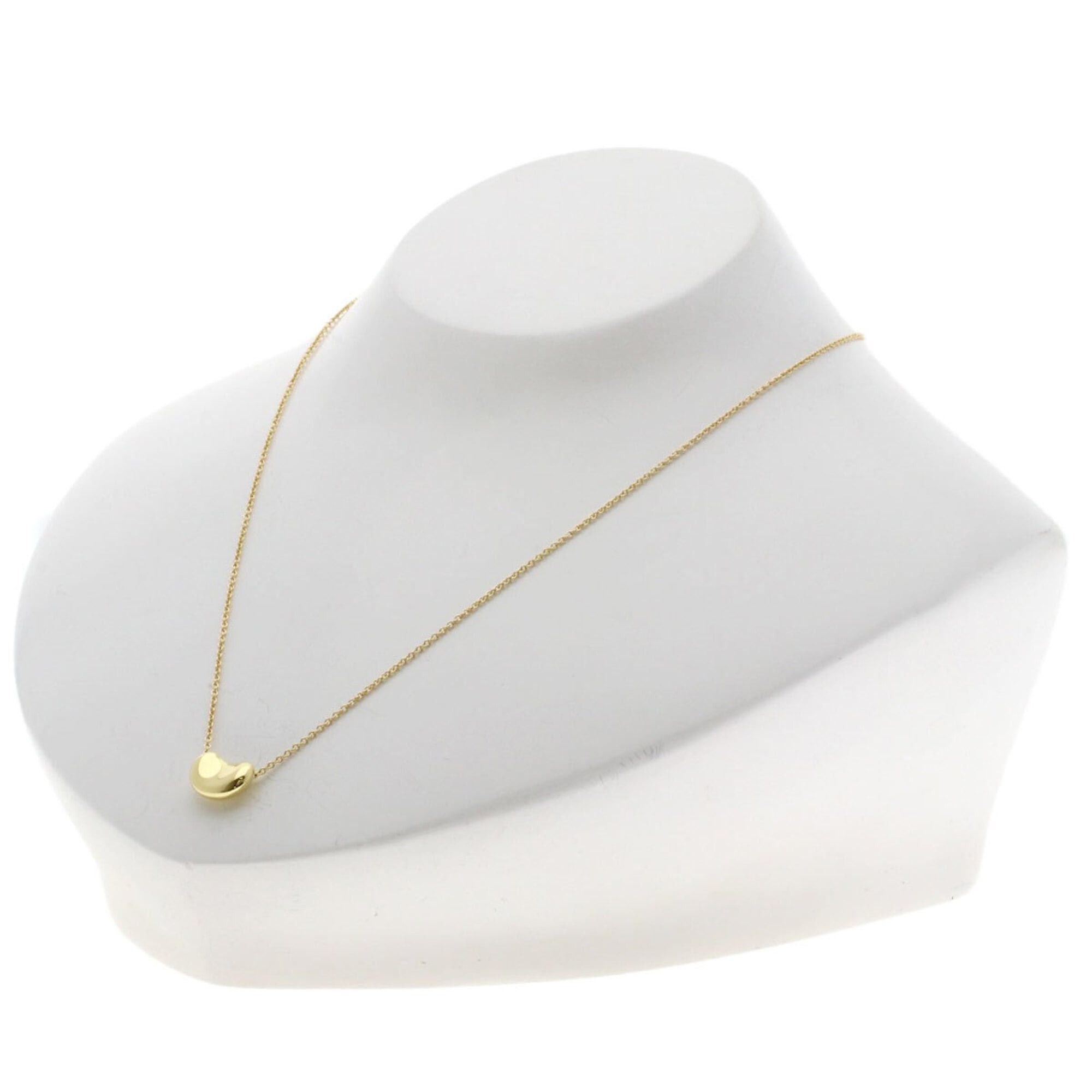 Tiffany & Co. Tiffany Bean Necklace, 18K Yellow Gold, Women's, TIFFANY&Co. Size ONE SIZE - 4 Thumbnail