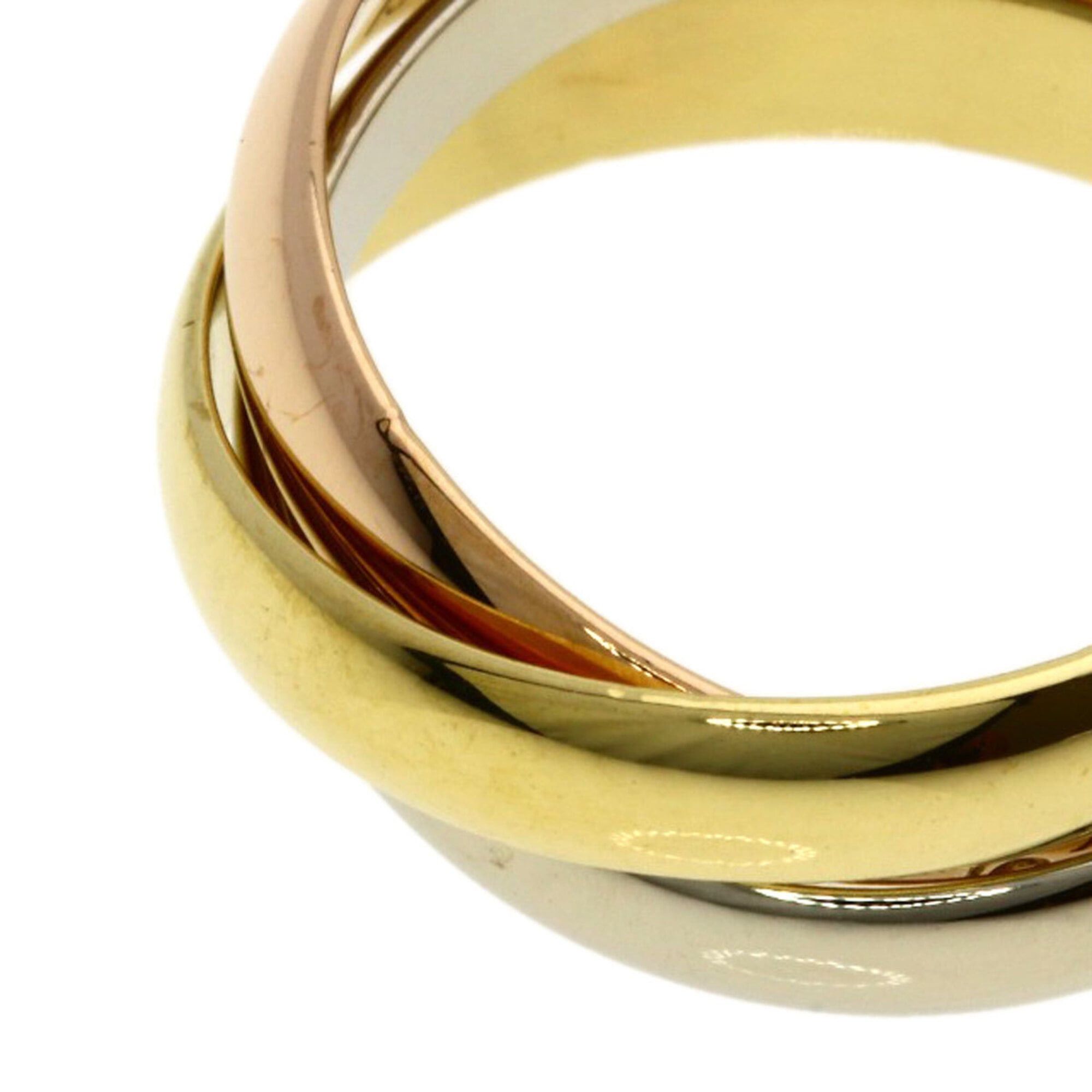 Cartier Cartier Trinity #50 Ring - 18K Yellow Gold/18K White Pink Gold Women's CARTIER Size ONE SIZE - 7 Thumbnail