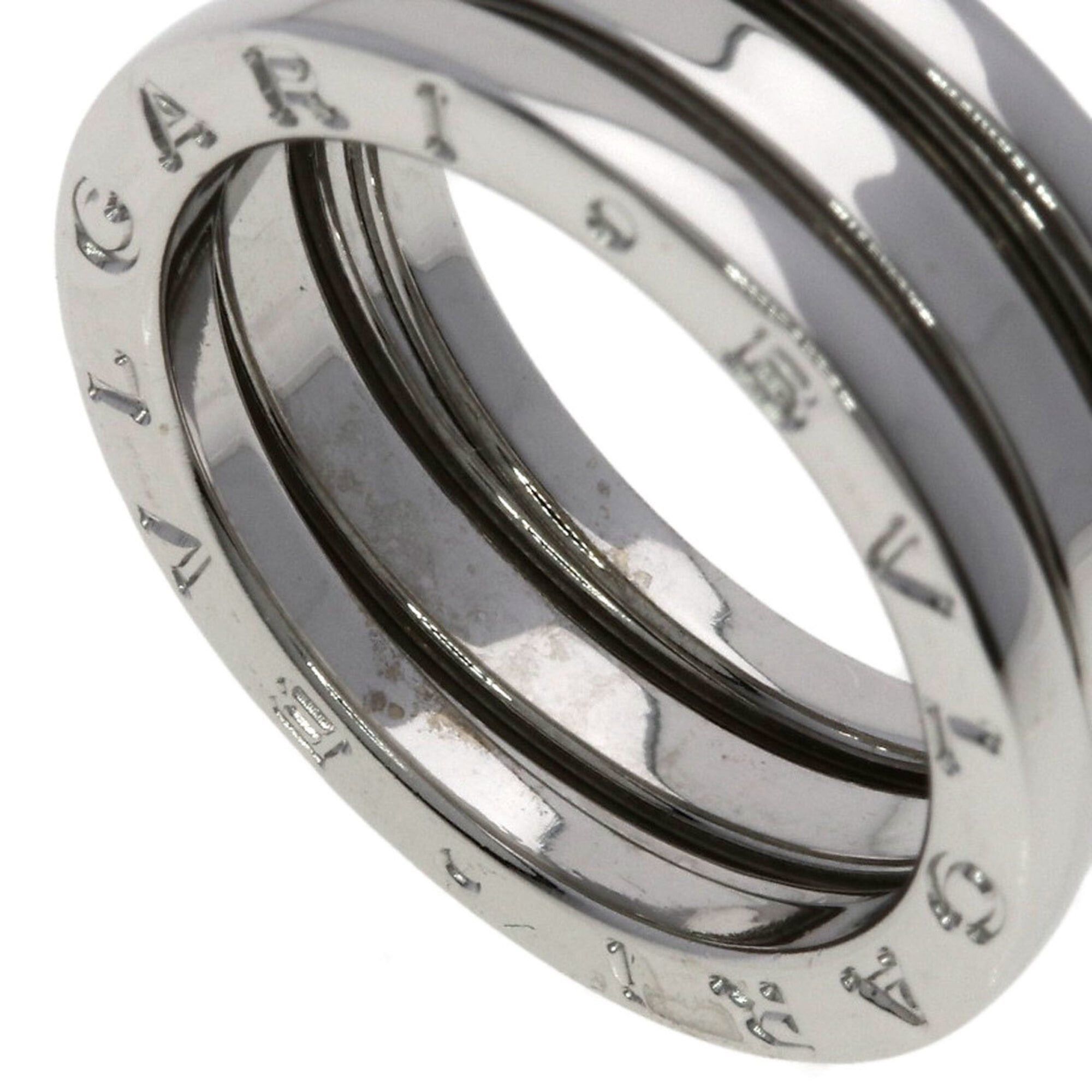 Bvlgari BVLGARI B-zero1 2-band ring #53, 18K white gold, women's. Size ONE SIZE - 6 Thumbnail