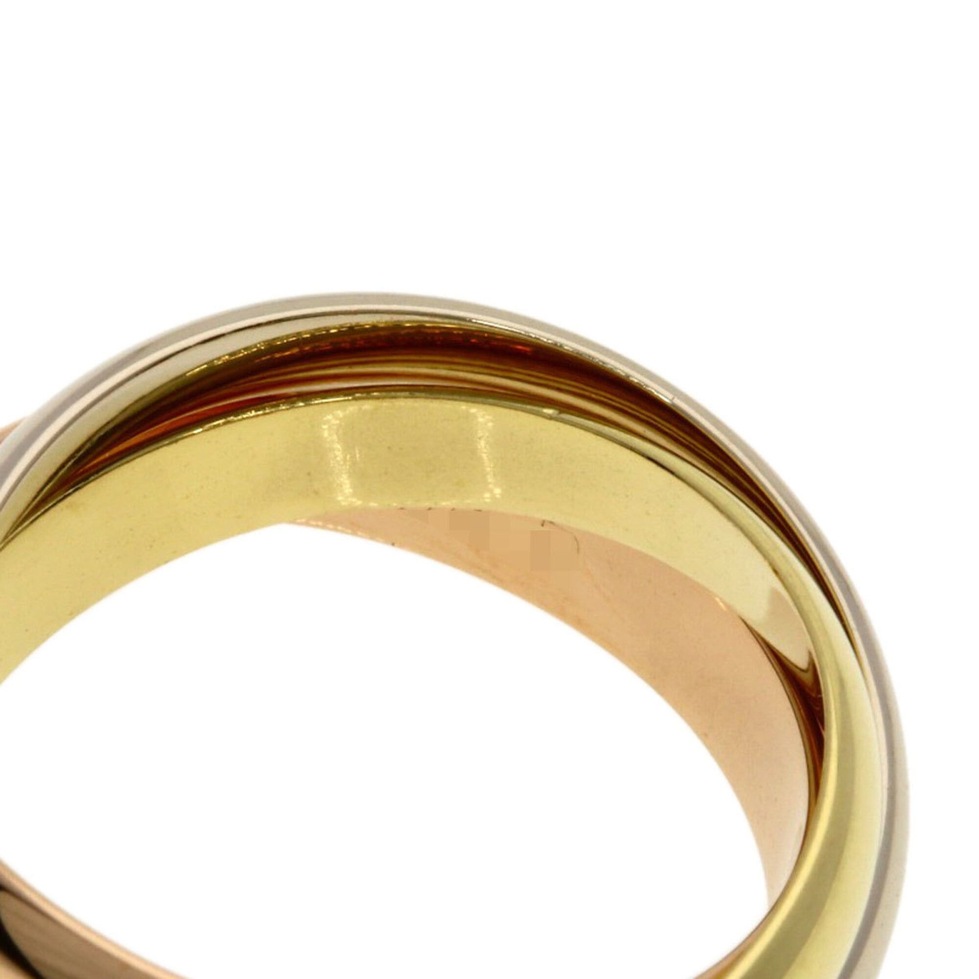 Cartier Cartier Trinity #50 Ring - 18K Yellow Gold/18K White Pink Gold Women's CARTIER Size ONE SIZE - 6 Thumbnail