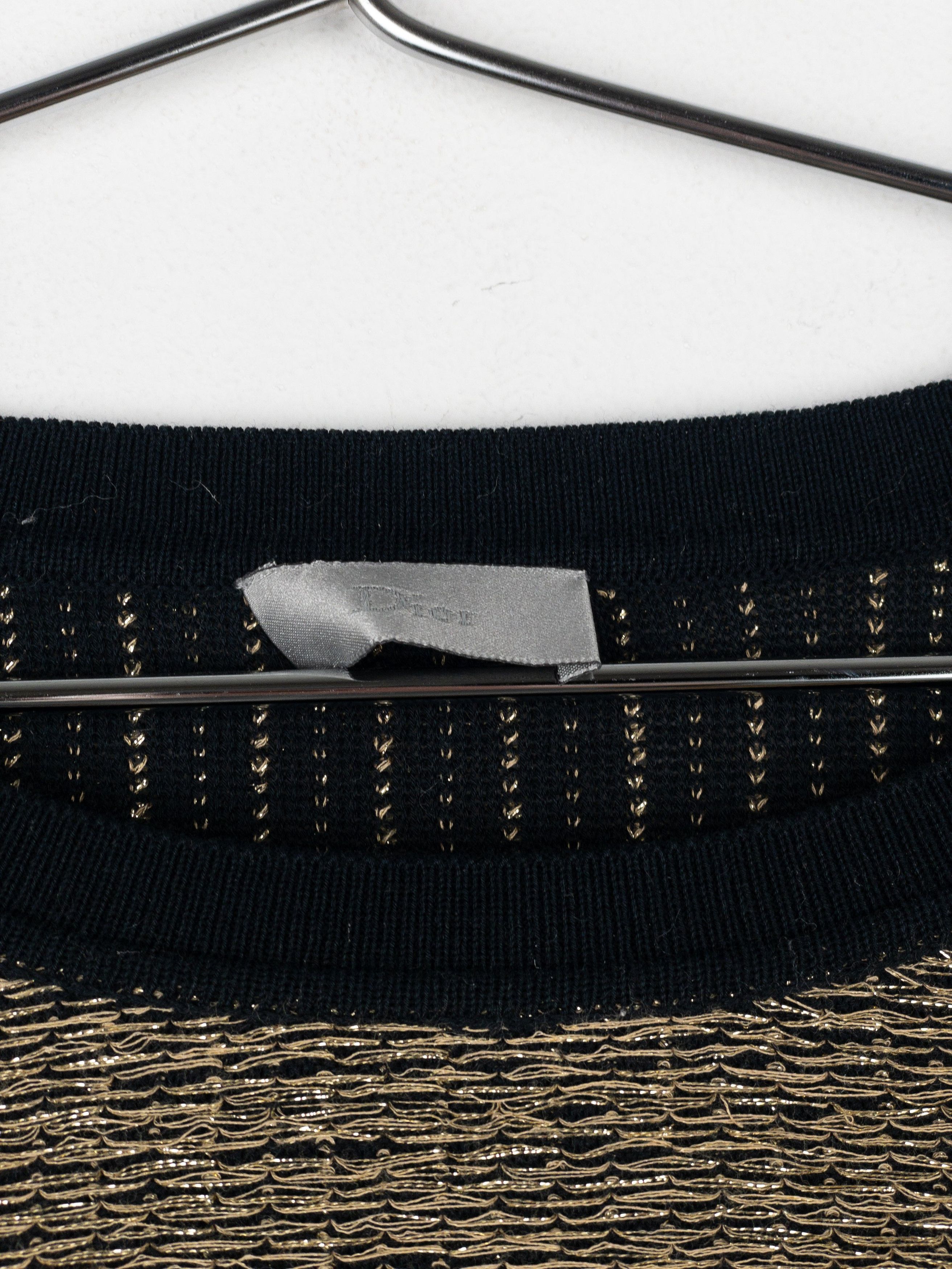 Dior Homme by Kris van Assche SS09 Metallic Gold-Colored Sweater Size US XL / EU 56 / 4 - 10 Thumbnail