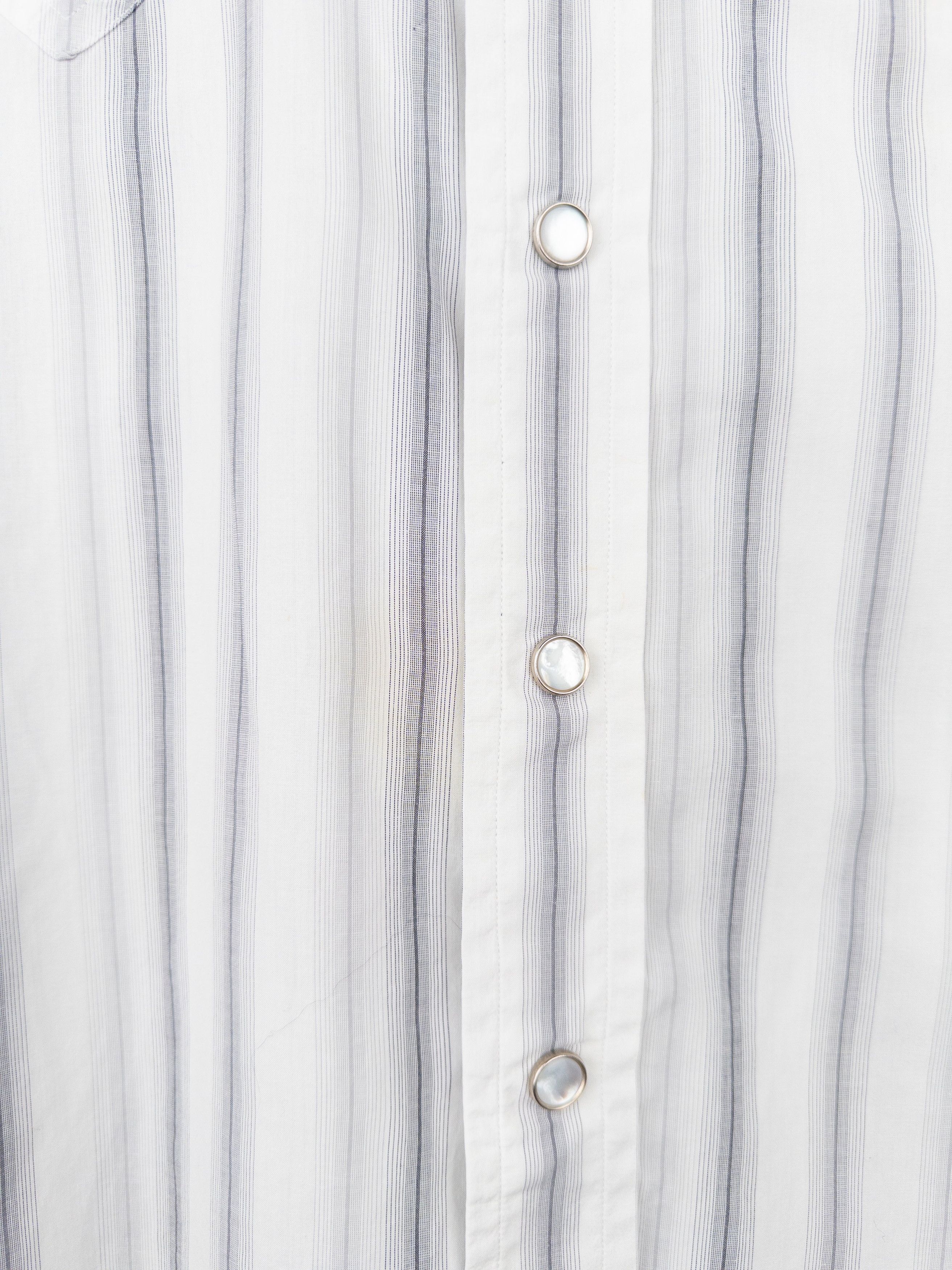Gucci by Tom Ford SS04 Pearl-Button Cowboy Western Button-Up Shirt Size US XL / EU 56 / 4 - 5 Thumbnail