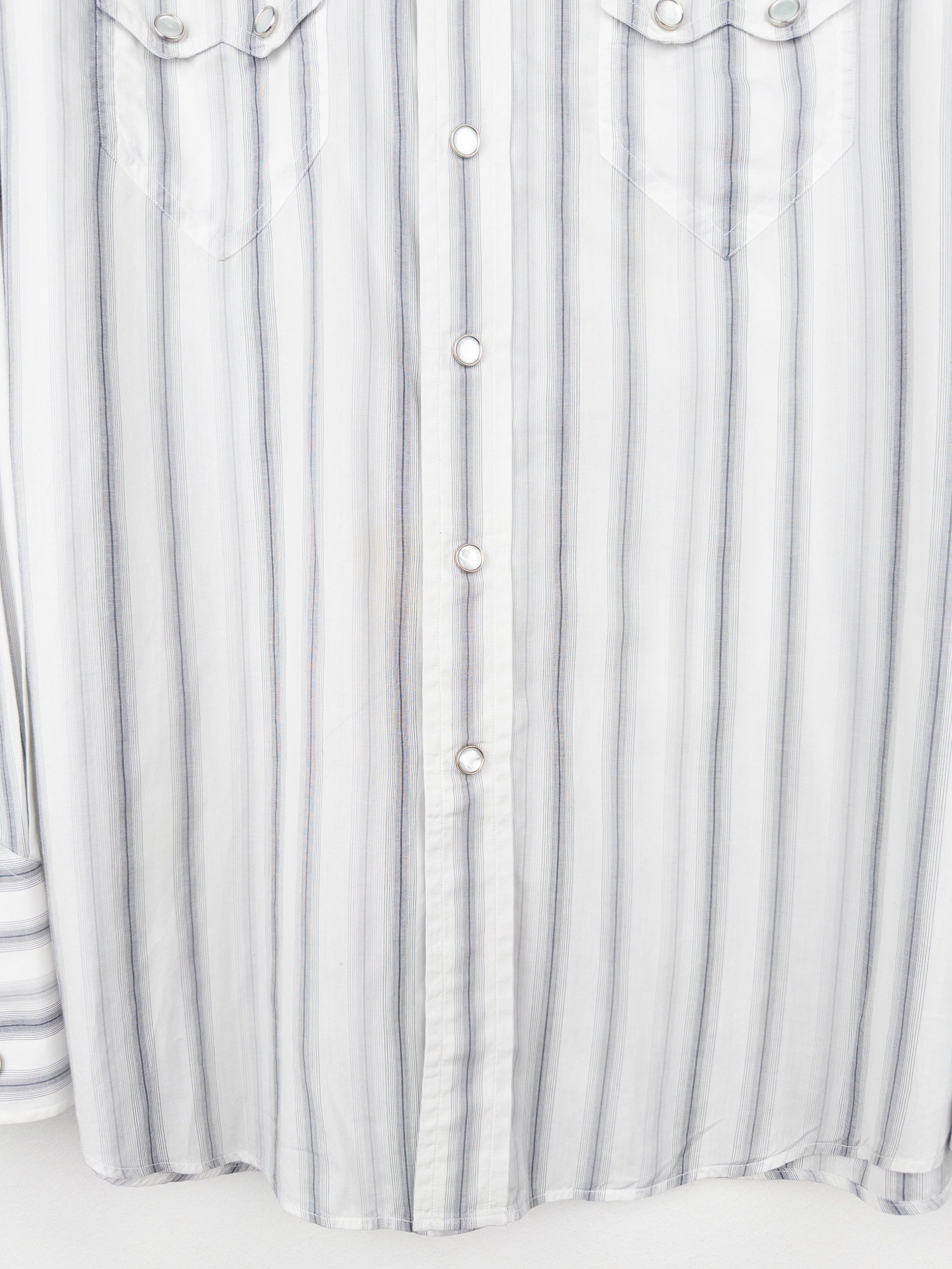 Gucci by Tom Ford SS04 Pearl-Button Cowboy Western Button-Up Shirt Size US XL / EU 56 / 4 - 4 Thumbnail
