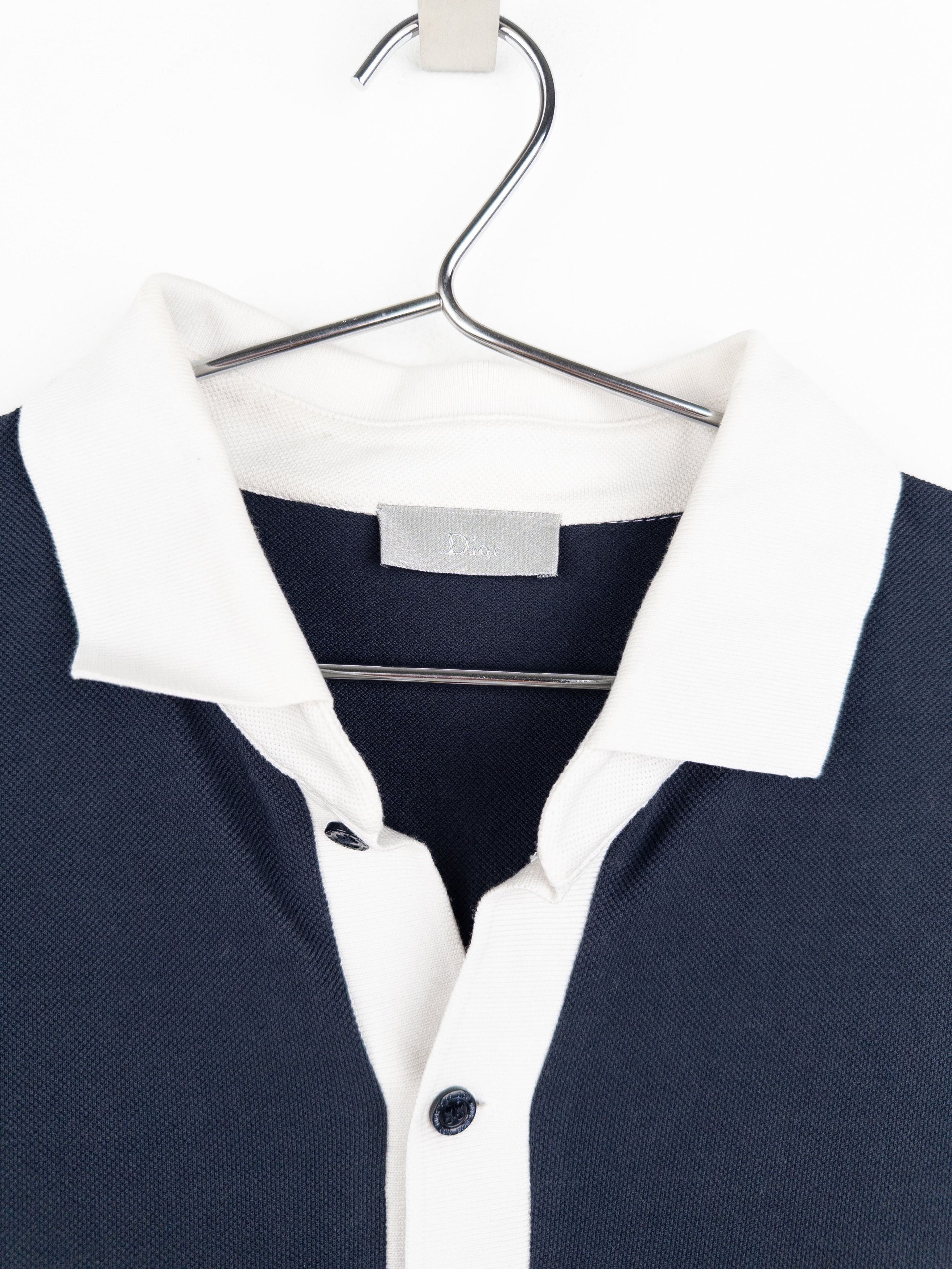 Dior Homme ‘Bee’ Shortsleeve Polo Shirt Size US L / EU 52-54 / 3 - 4 Thumbnail