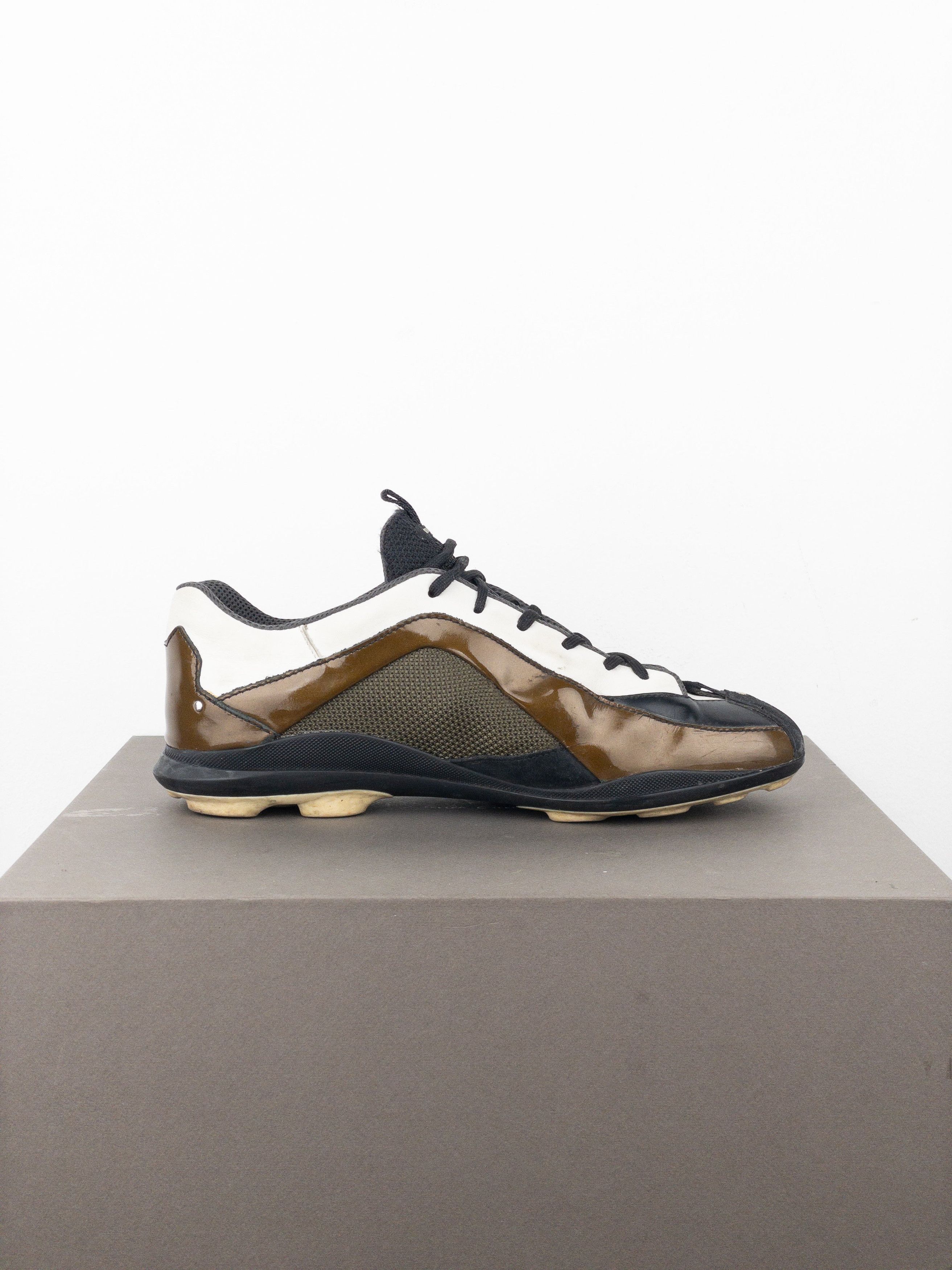 Miu Miu AW04 Sample Hybrid Sports Spike-Sole Cleat Sneakers Size US 9 / EU 42 - 4 Thumbnail