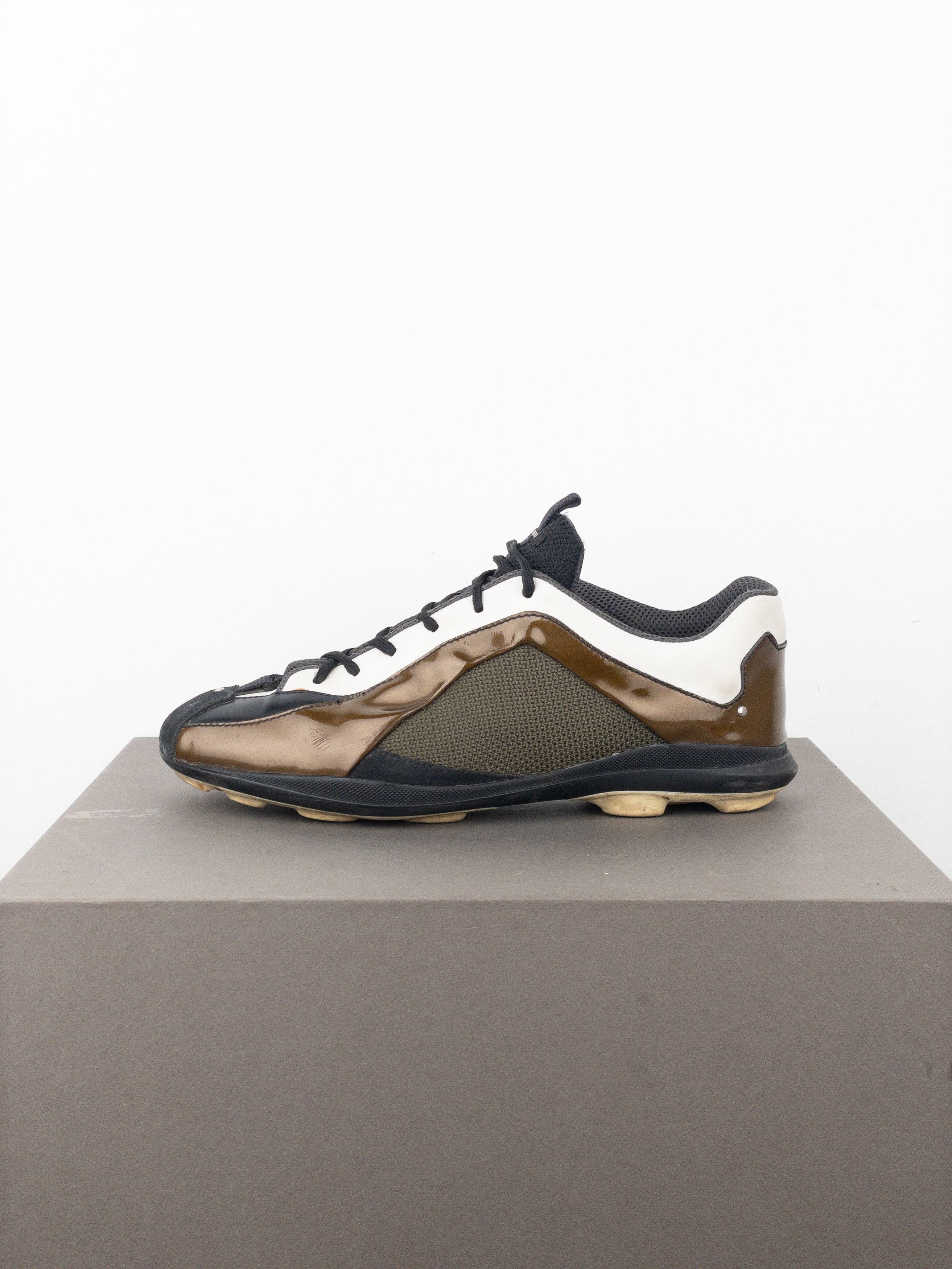 Miu Miu AW04 Sample Hybrid Sports Spike-Sole Cleat Sneakers Size US 9 / EU 42 - 3 Thumbnail
