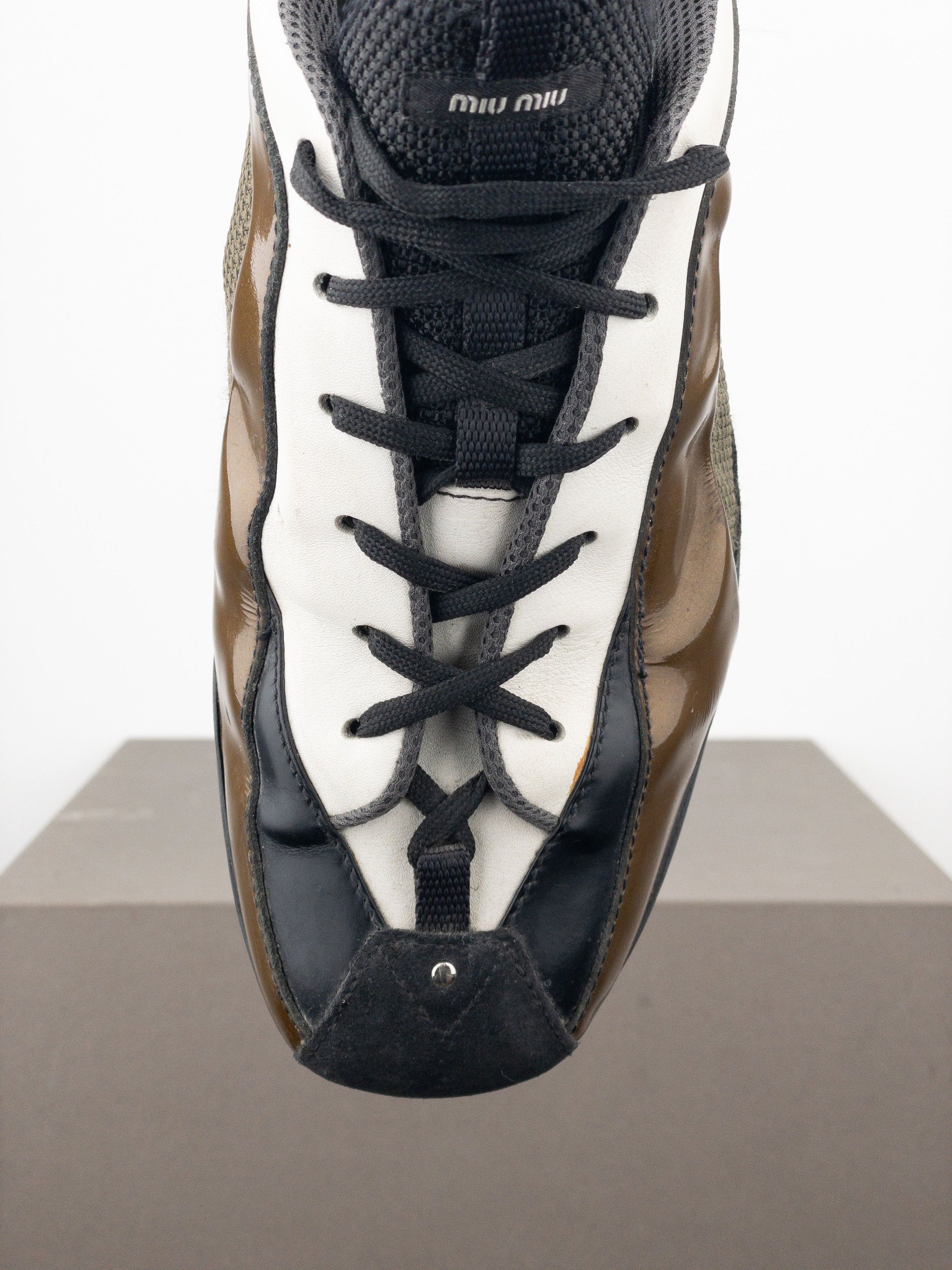 Miu Miu AW04 Sample Hybrid Sports Spike-Sole Cleat Sneakers Size US 9 / EU 42 - 7 Thumbnail