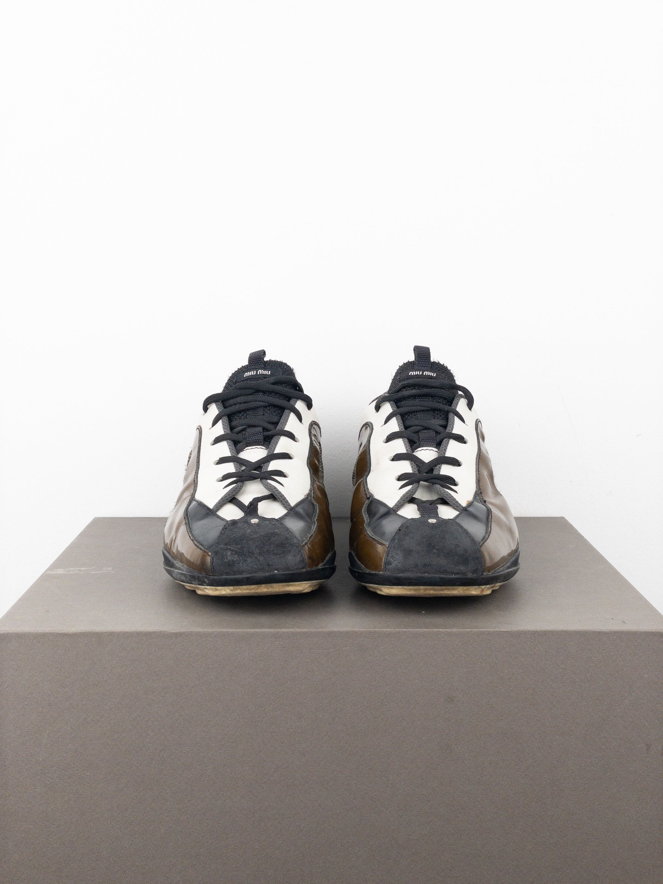 Miu Miu AW04 Sample Hybrid Sports Spike-Sole Cleat Sneakers Size US 9 / EU 42 - 5 Thumbnail