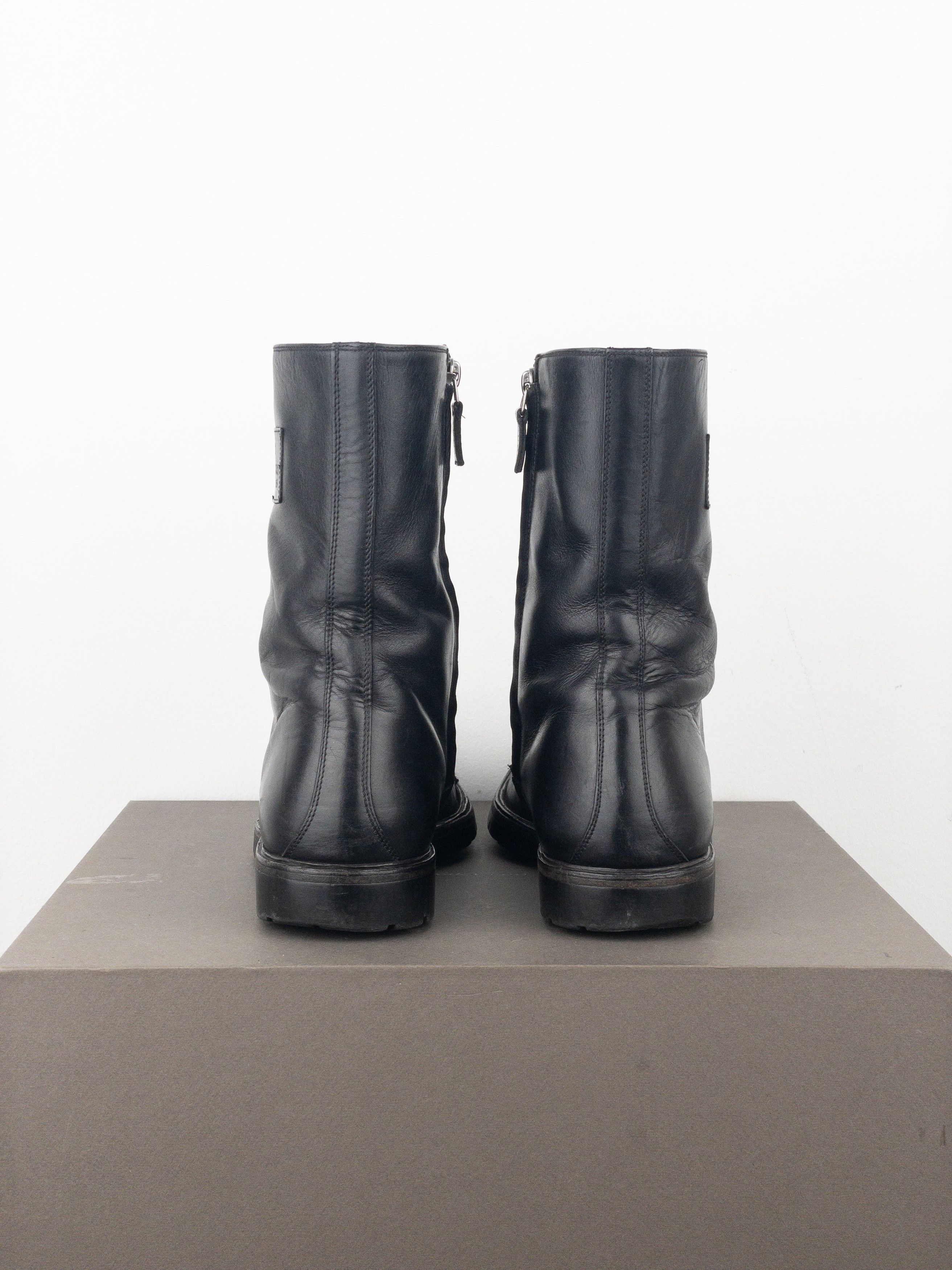 Gucci by Tom Ford 2000s Lug Sole Moto Biker Boots Size US 8 / EU 41 - 4 Thumbnail