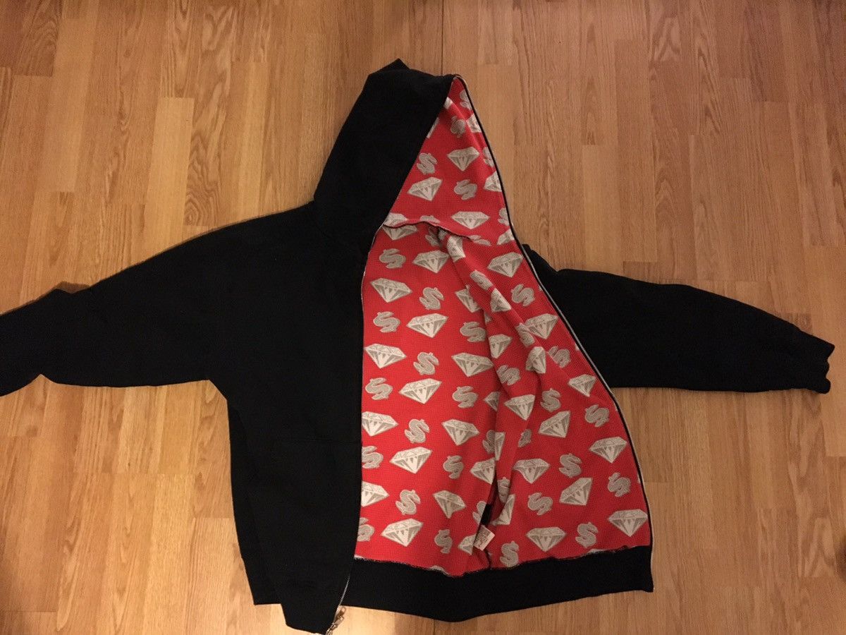 Billionaire Boys Club OG 2006 BBC Diamonds & Dollars Thermal Lined Full Zip Size US L / EU 52-54 / 3 - 1 Thumbnail