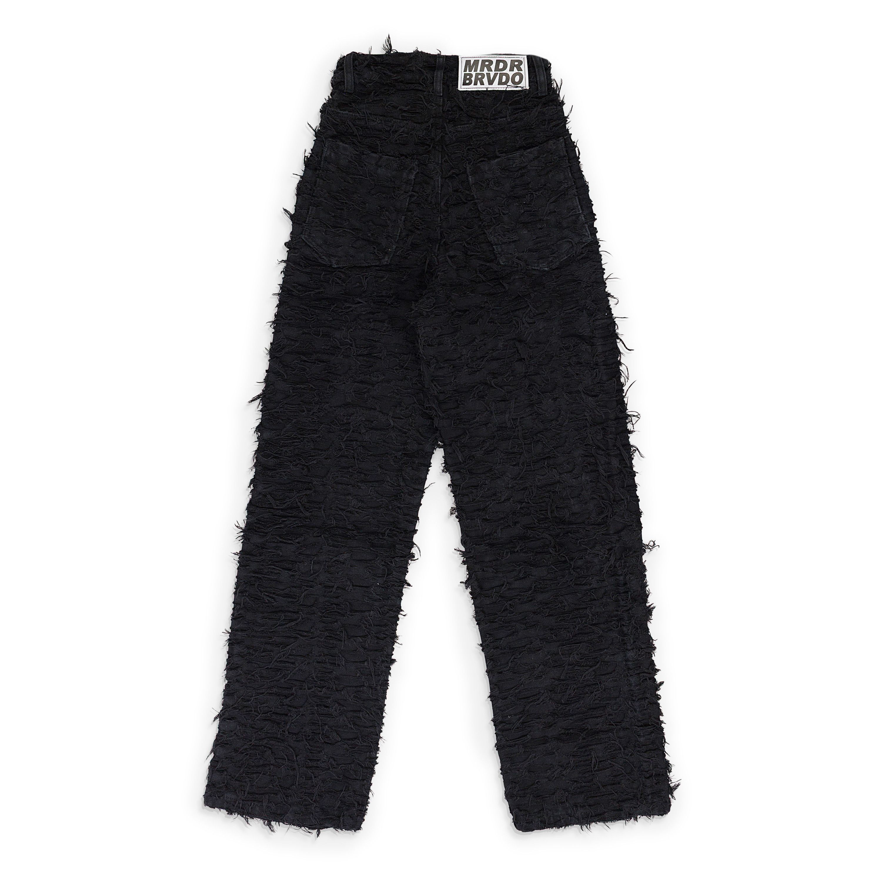 Who Decides War Who Decides War BLACK HUSK WIDE LEG PANTS SIZE 24 Size US 26 / EU 42 - 2 Thumbnail