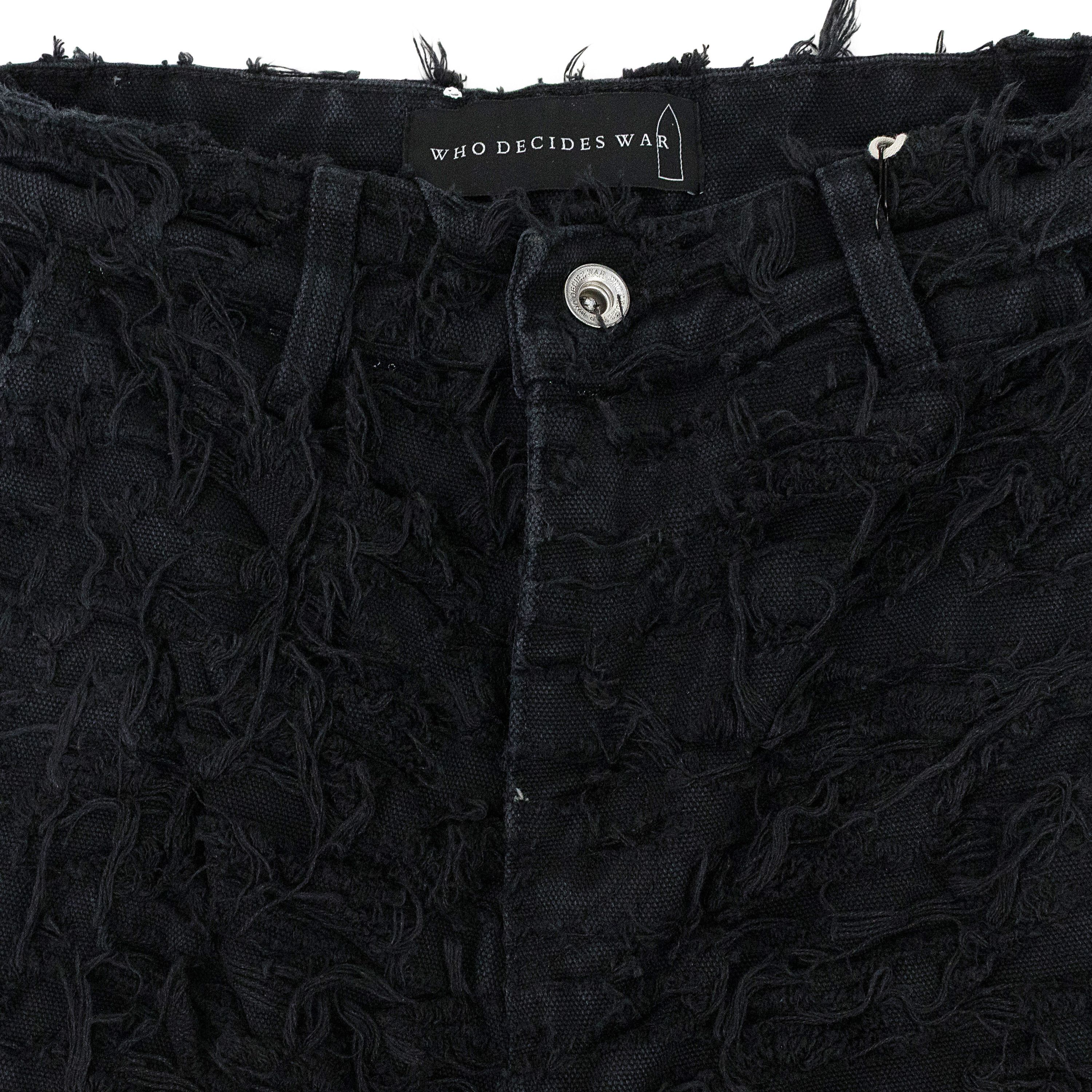 Who Decides War Who Decides War BLACK HUSK WIDE LEG PANTS SIZE 24 Size US 26 / EU 42 - 3 Thumbnail