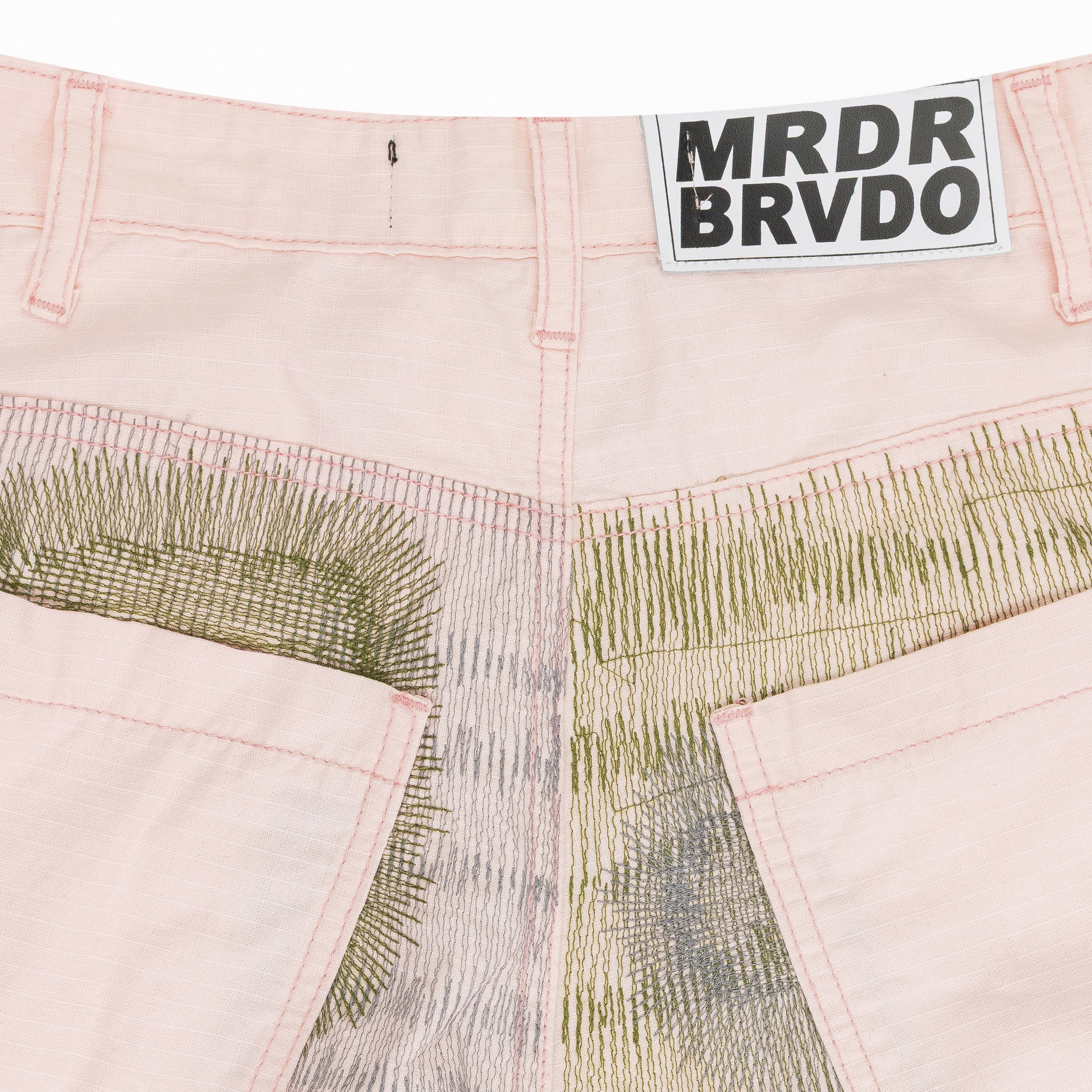 Who Decides War Who Decides War PINK DARNING POCKET PANTS SIZE 38 Size US 38 / EU 54 - 4 Thumbnail