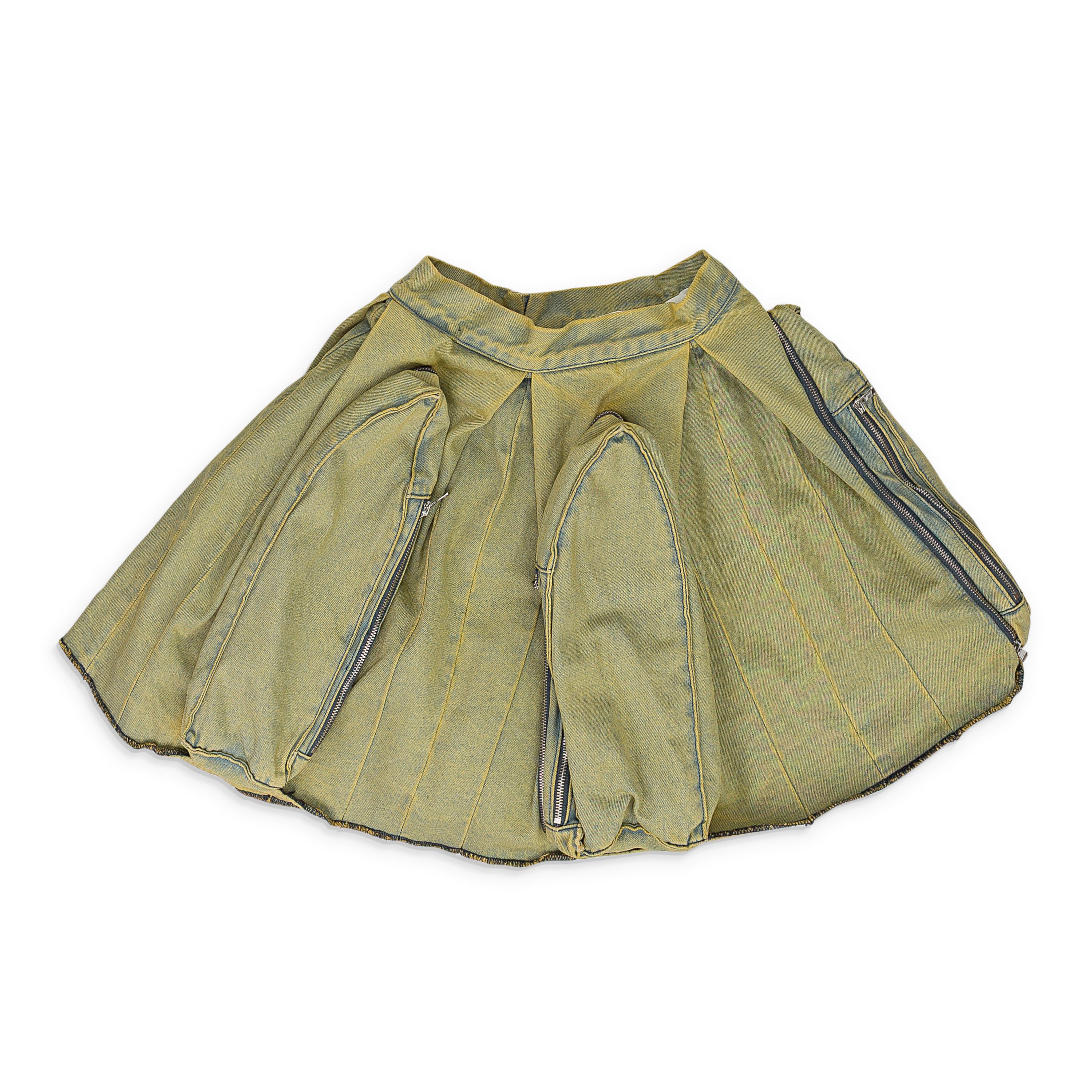 Who Decides War Who Decides War GREEN WINDOW POCKET CARGO MAXI SKIRT SIZE 25 Size 25" / US 0 / IT 36 - 2 Thumbnail