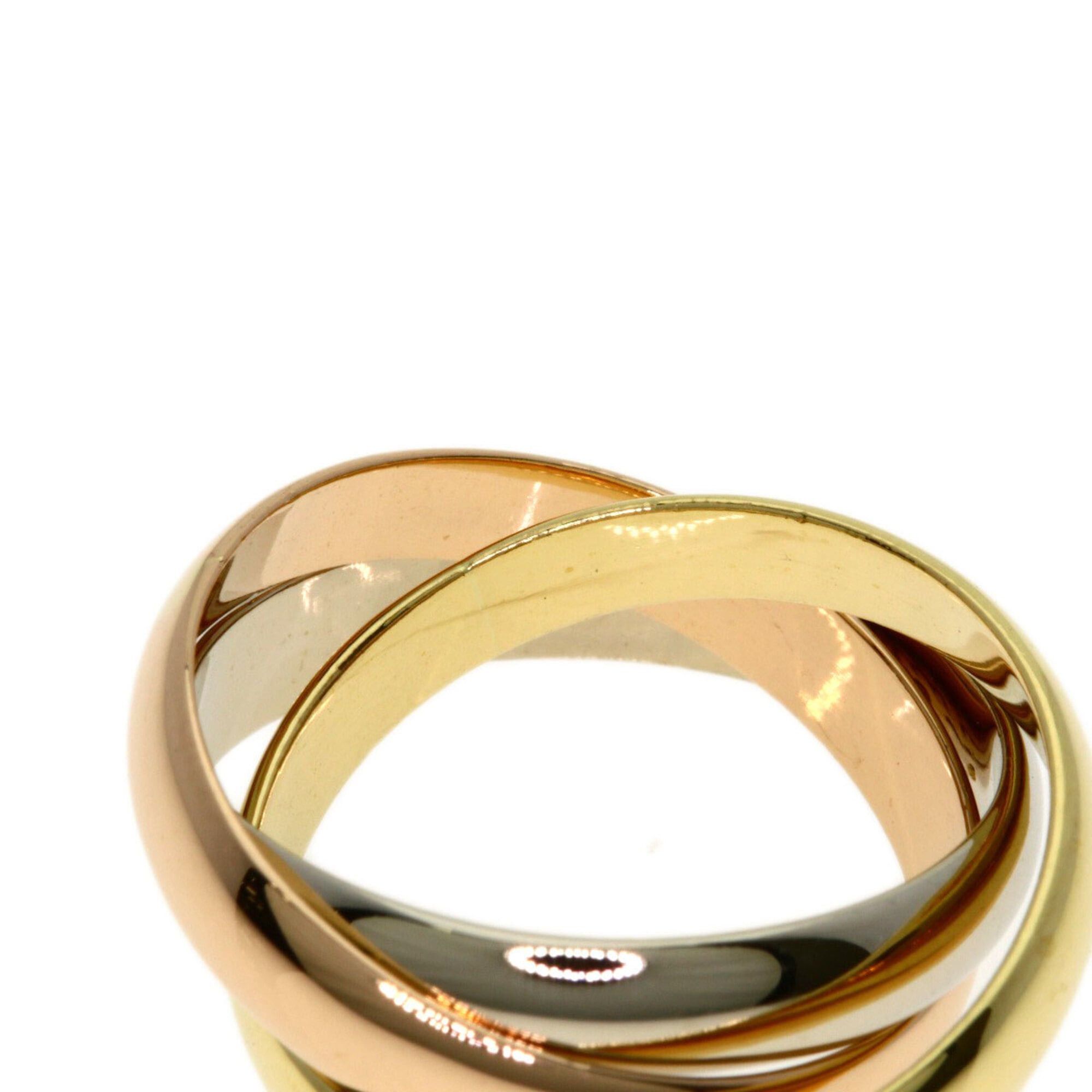 Cartier Cartier Trinity #49 Ring - 18K Yellow Gold/18K Pink White Gold Women's CARTIER Size ONE SIZE - 6 Thumbnail
