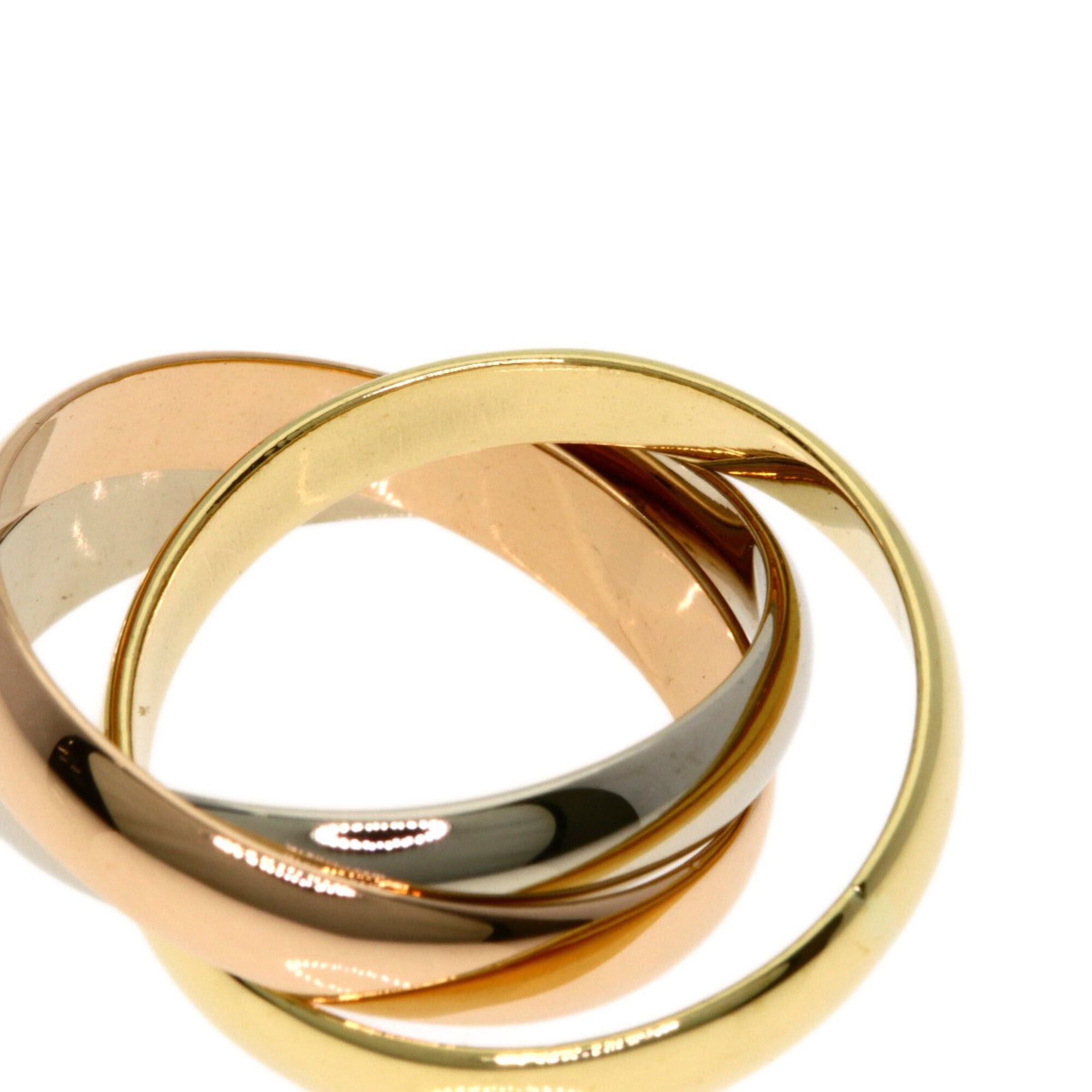 Cartier Cartier Trinity #49 Ring - 18K Yellow Gold/18K Pink White Gold Women's CARTIER Size ONE SIZE - 7 Thumbnail