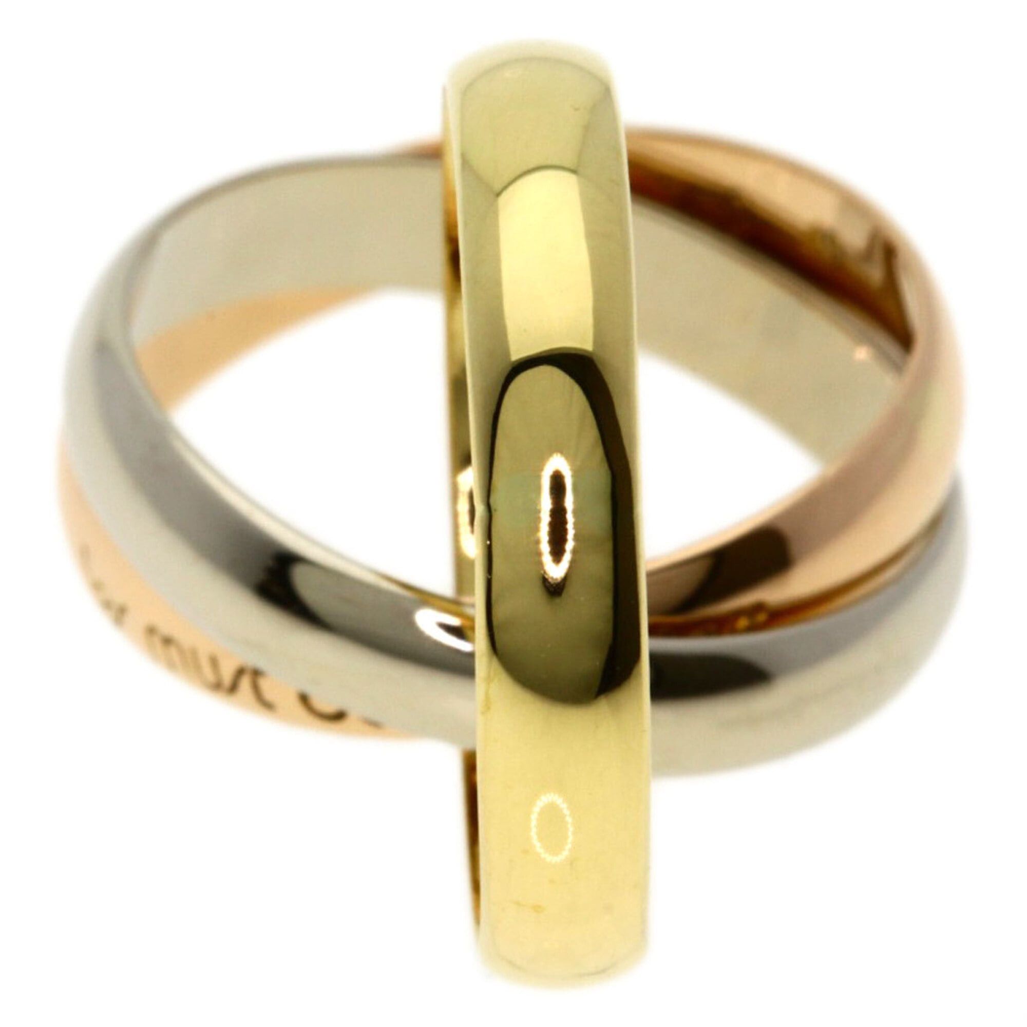 Cartier Cartier Trinity #49 Ring - 18K Yellow Gold/18K Pink White Gold Women's CARTIER Size ONE SIZE - 10 Thumbnail