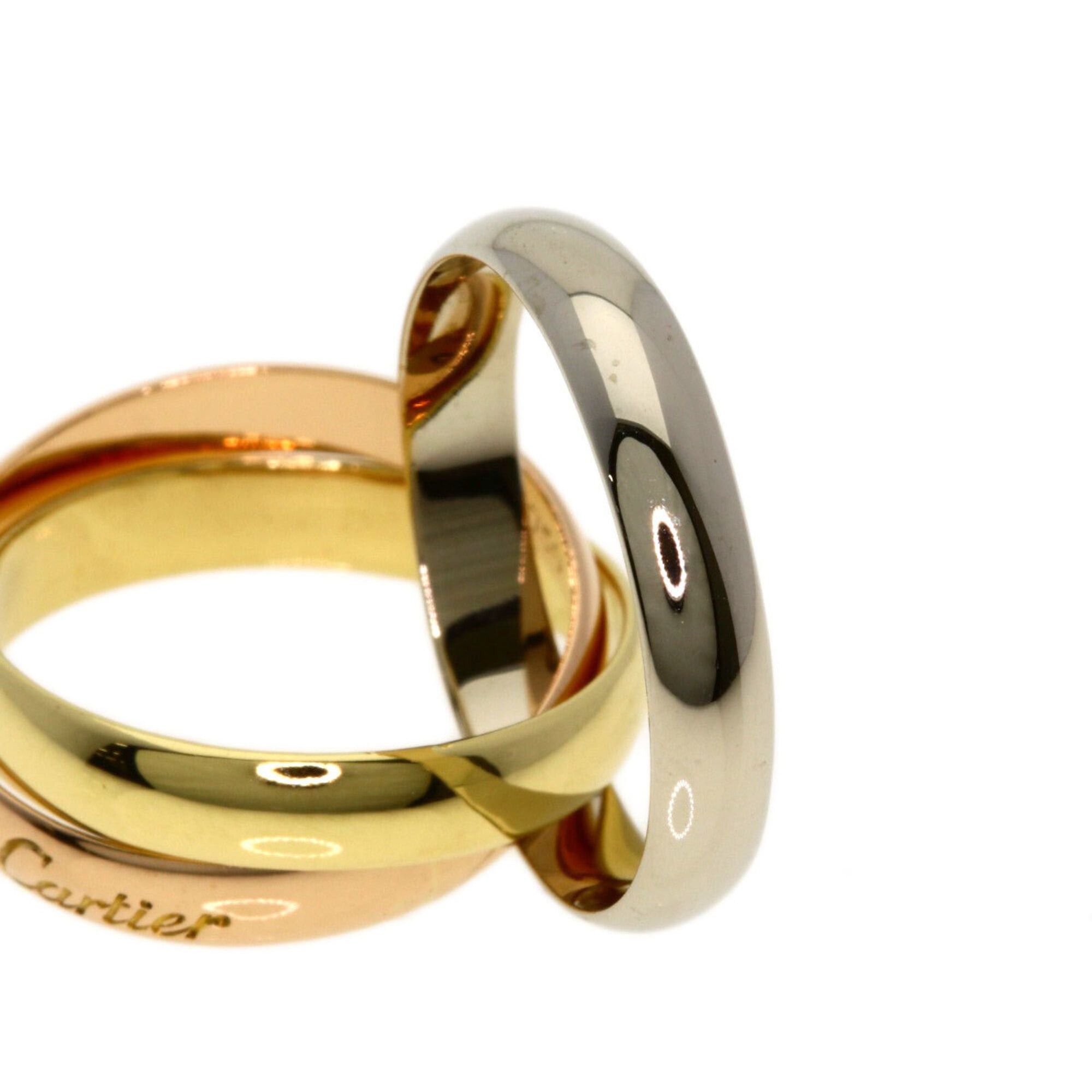 Cartier Cartier Trinity #49 Ring - 18K Yellow Gold/18K Pink White Gold Women's CARTIER Size ONE SIZE - 8 Thumbnail