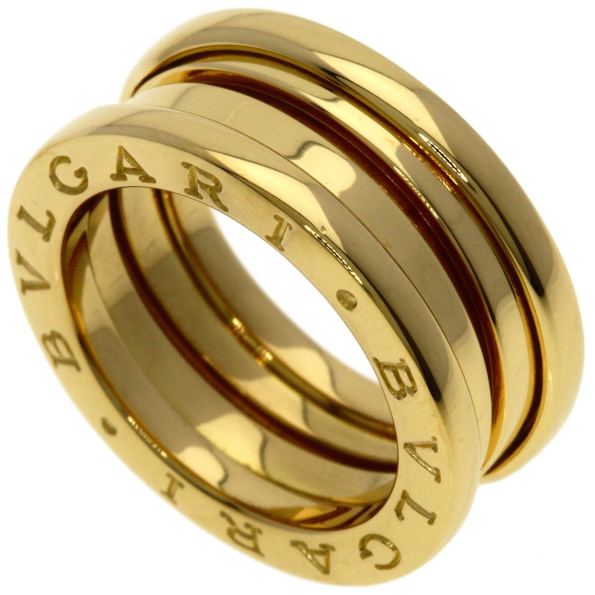 Bvlgari BVLGARI B-zero1 2-band ring #49, 18K yellow gold, women's. Size ONE SIZE - 6 Thumbnail