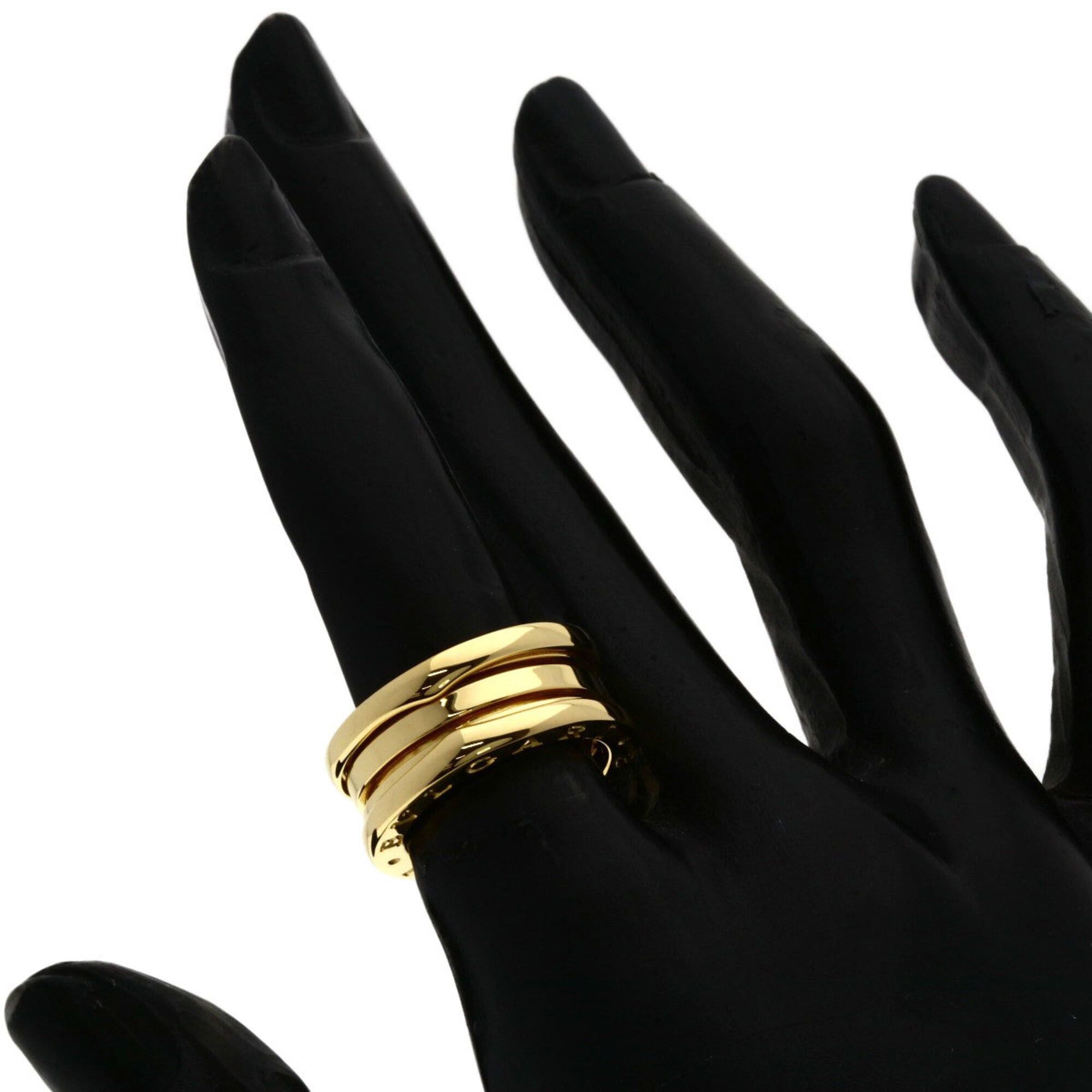 Bvlgari BVLGARI B-zero1 2-band ring #49, 18K yellow gold, women's. Size ONE SIZE - 5 Thumbnail