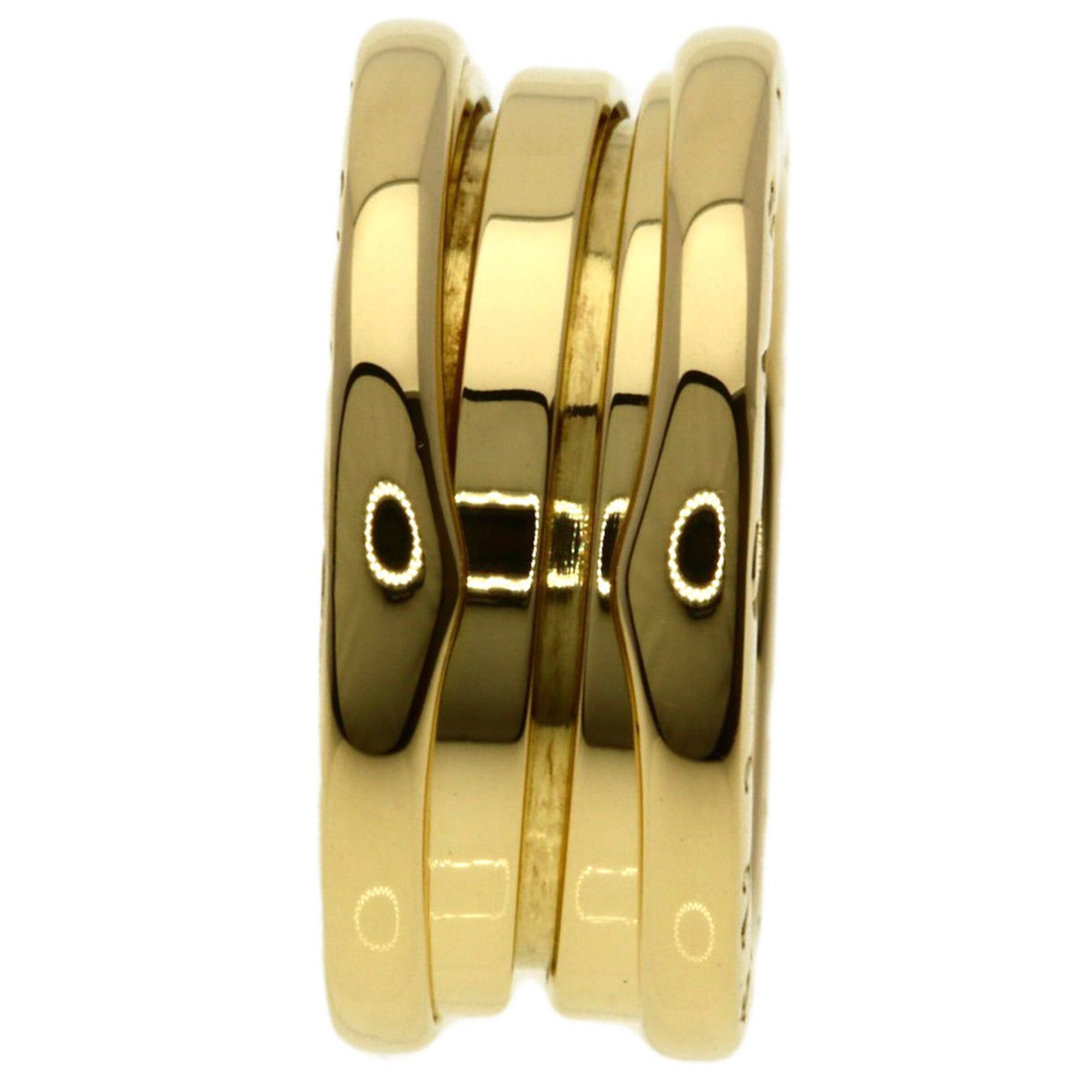 Bvlgari BVLGARI B-zero1 2-band ring #49, 18K yellow gold, women's. Size ONE SIZE - 3 Thumbnail