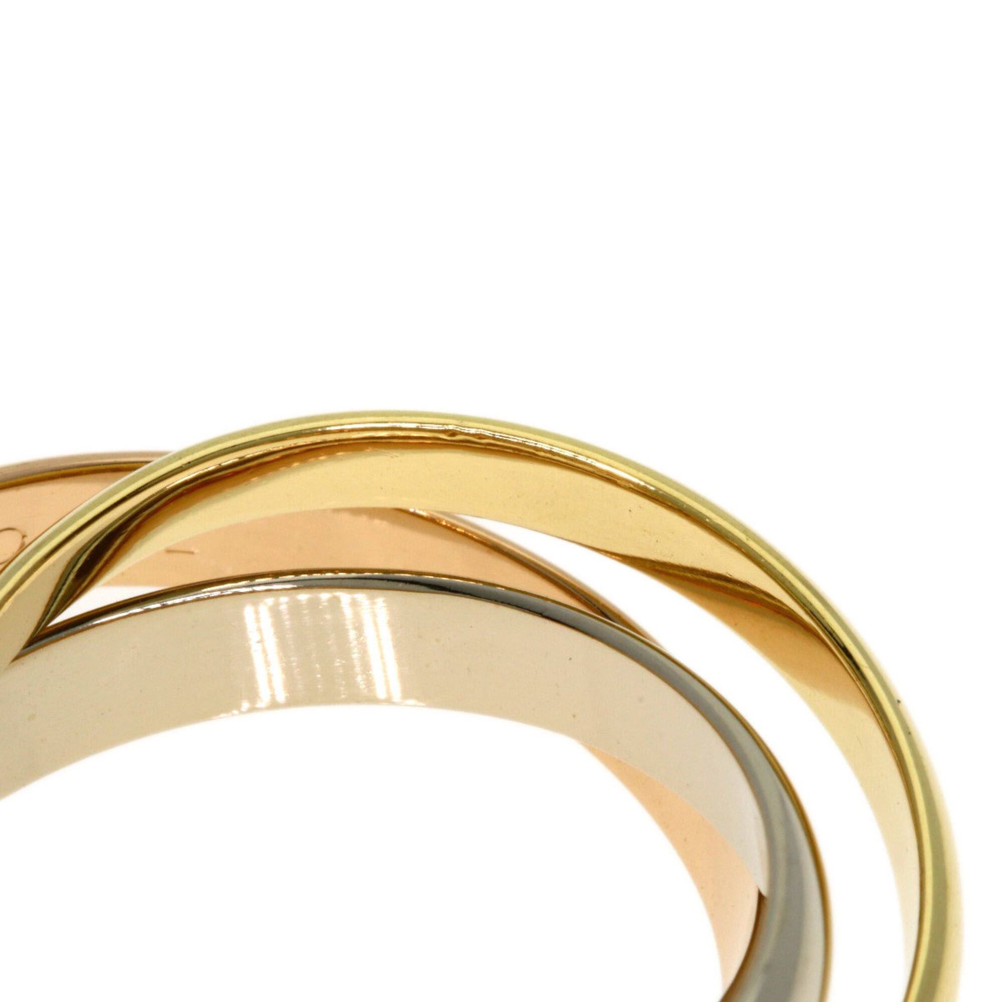 Cartier Cartier Trinity #57 Ring - 18K Yellow Gold/18K Pink White Gold Women's CARTIER Size ONE SIZE - 6 Thumbnail