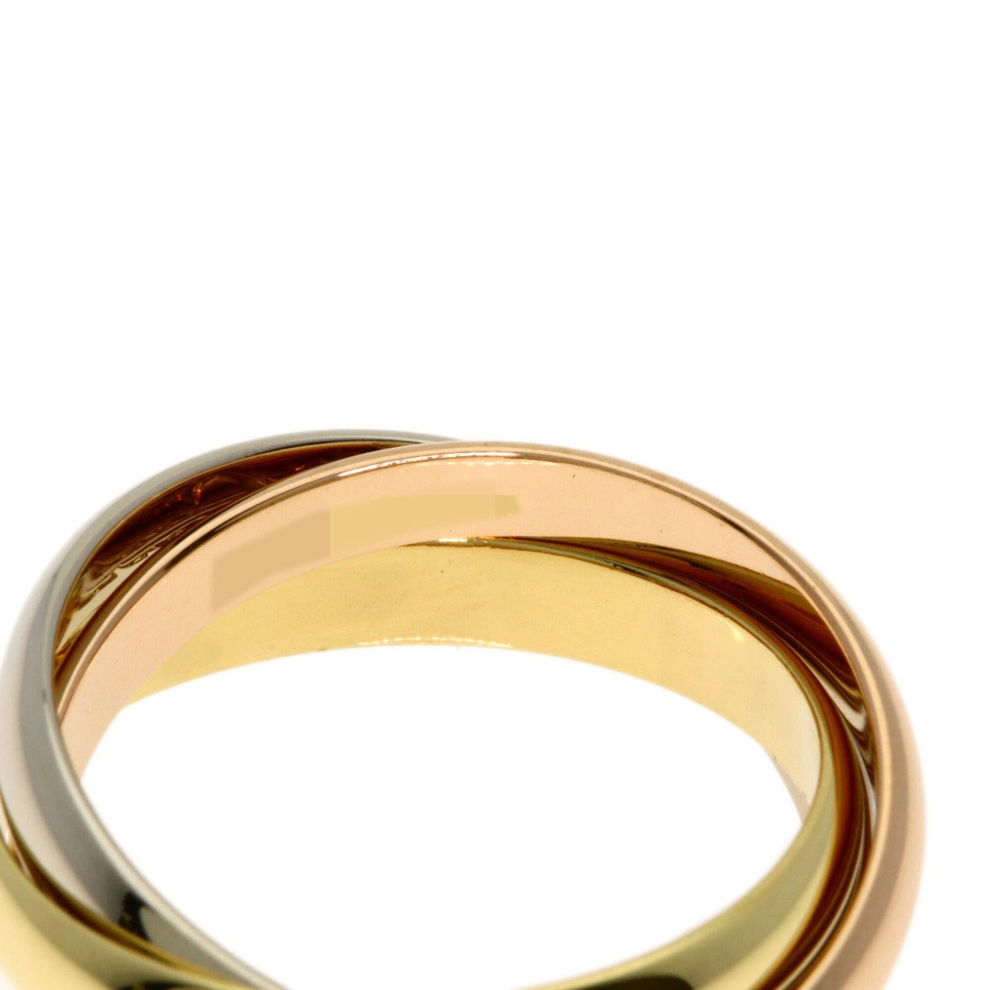 Cartier Cartier Trinity #57 Ring - 18K Yellow Gold/18K Pink White Gold Women's CARTIER Size ONE SIZE - 4 Thumbnail