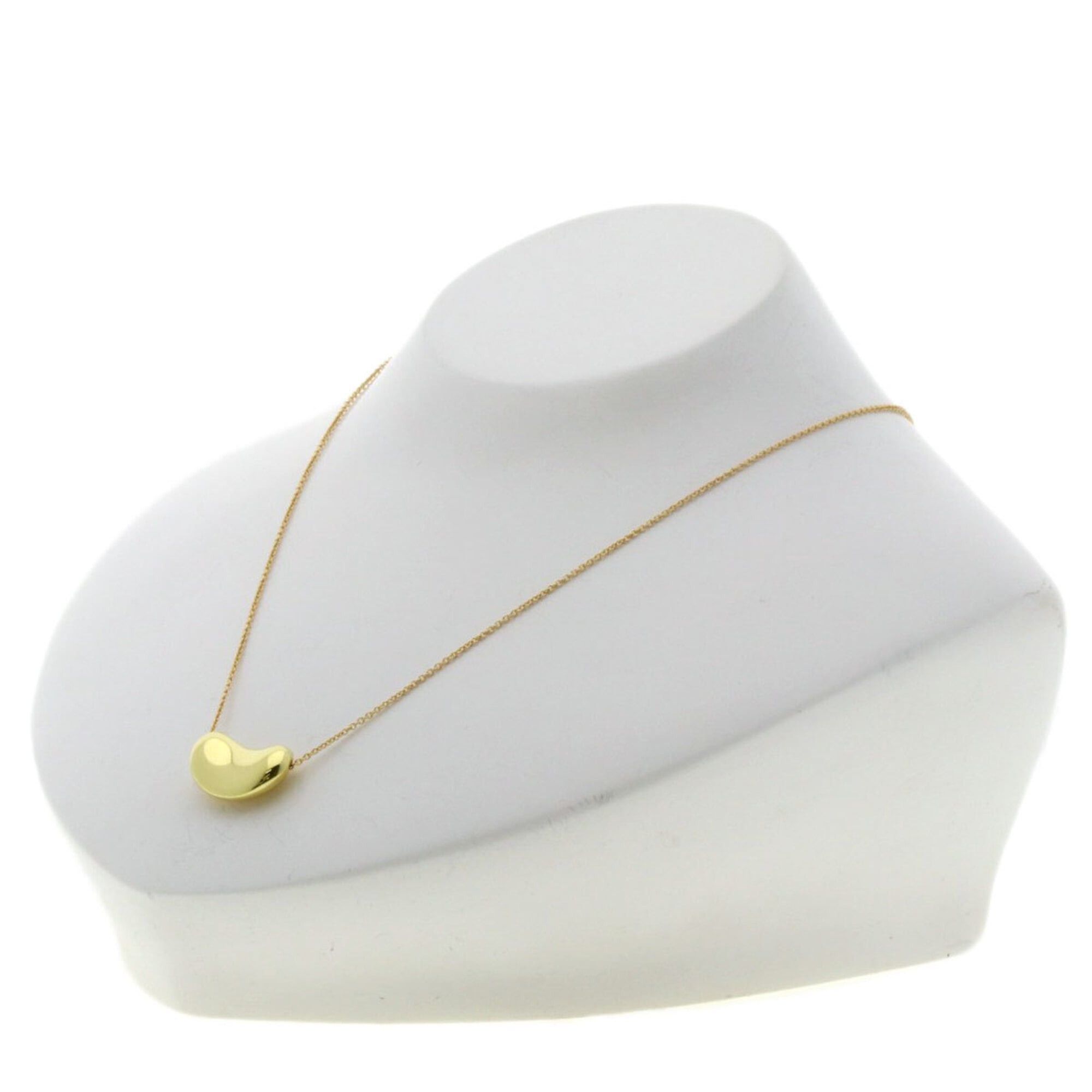 Tiffany & Co. Tiffany Bean Necklace, 18K Yellow Gold, Women's, TIFFANY&Co. Size ONE SIZE - 4 Thumbnail