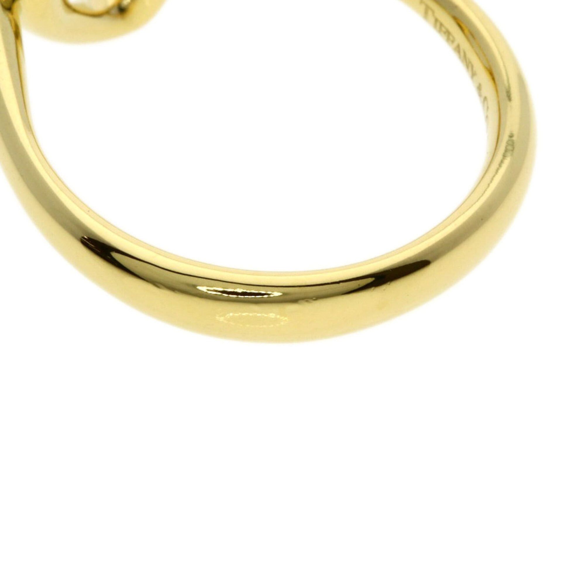 Tiffany & Co. Tiffany & Co. Open Heart Diamond Ring, 18K Yellow Gold, Women's. Size ONE SIZE - 9 Thumbnail