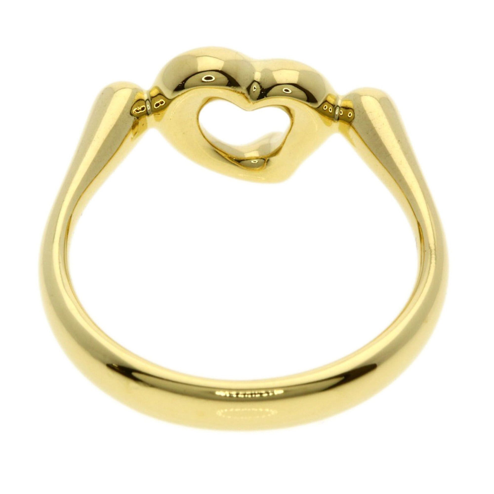 Tiffany & Co. Tiffany & Co. Open Heart Diamond Ring, 18K Yellow Gold, Women's. Size ONE SIZE - 4 Thumbnail