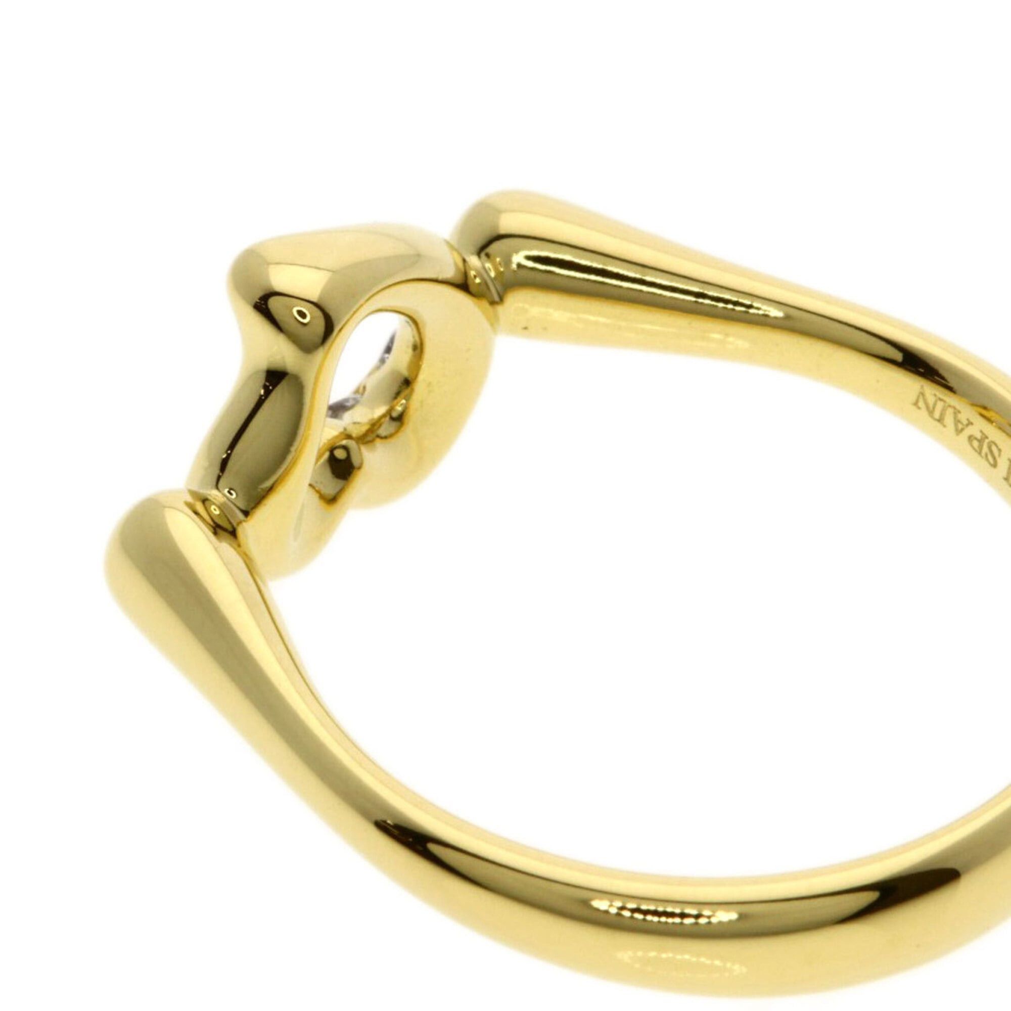 Tiffany & Co. Tiffany & Co. Open Heart Diamond Ring, 18K Yellow Gold, Women's. Size ONE SIZE - 11 Thumbnail