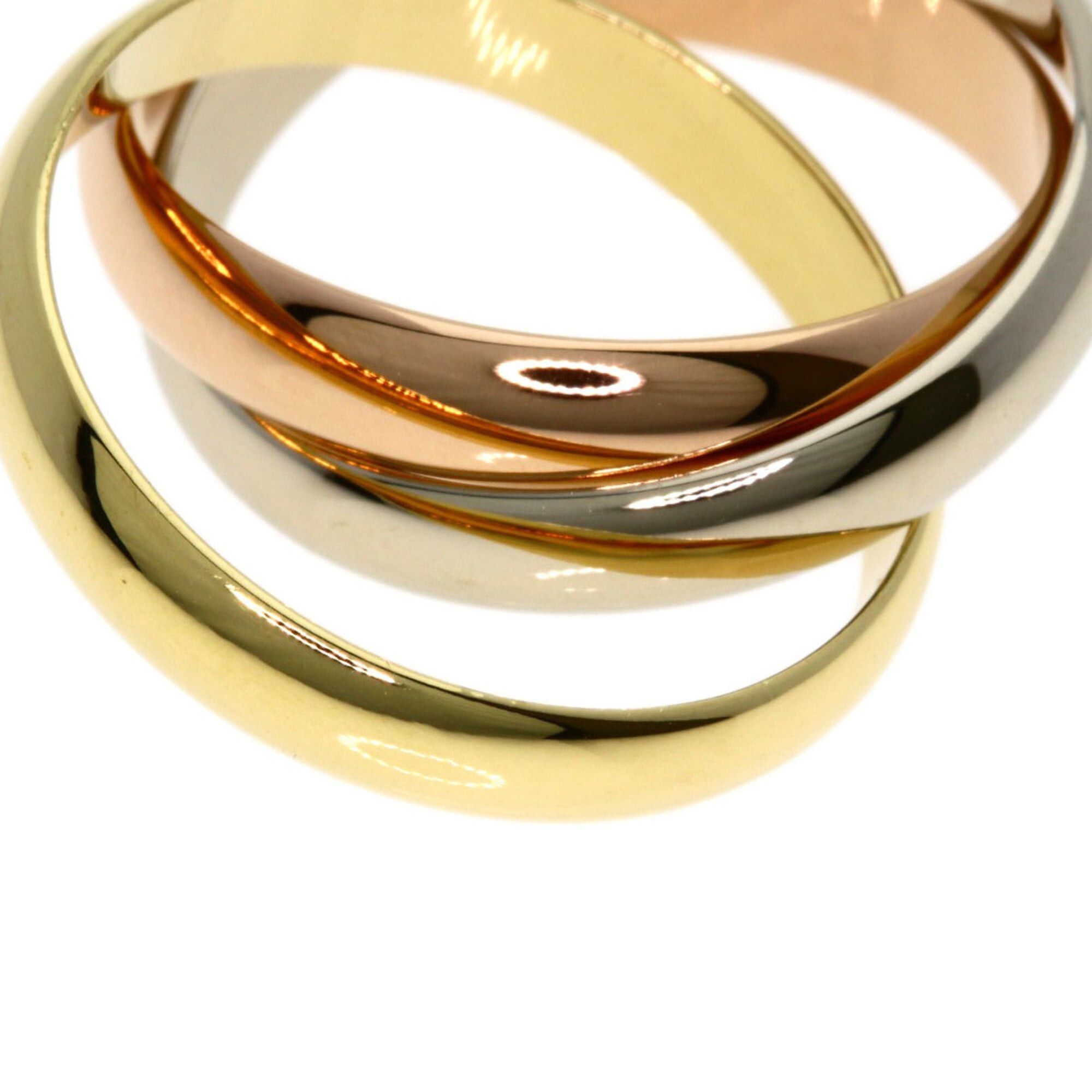 Cartier Cartier Trinity #53 Ring - 18K Yellow Gold/18K Pink White Gold Women's CARTIER Size ONE SIZE - 6 Thumbnail