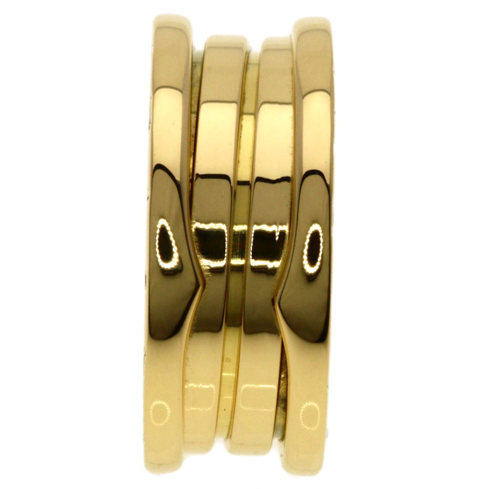 Bvlgari BVLGARI B-zero1 2-band ring #51, 18K yellow gold, women's. Size ONE SIZE - 3 Thumbnail