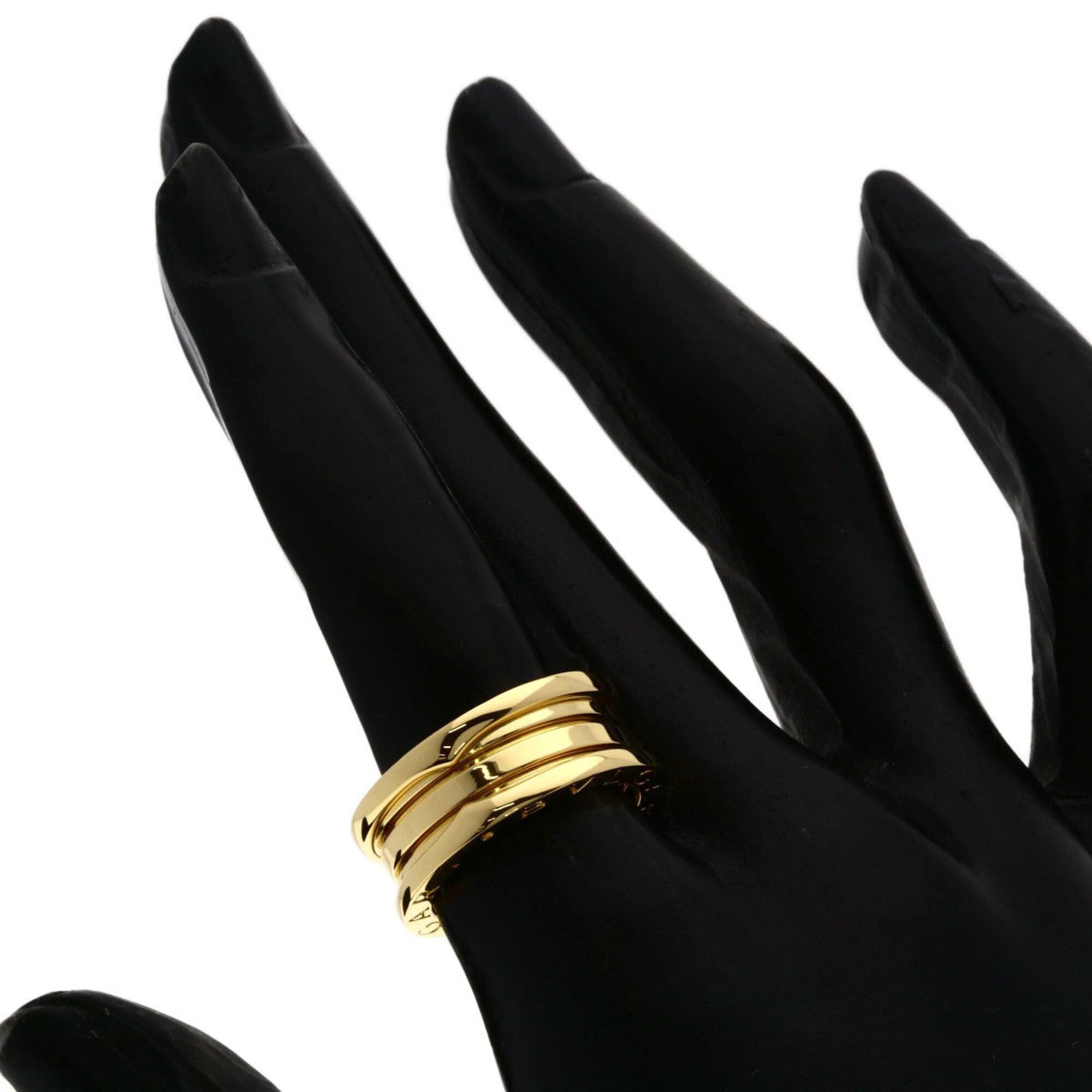 Bvlgari BVLGARI B-zero1 2-band ring #51, 18K yellow gold, women's. Size ONE SIZE - 7 Thumbnail