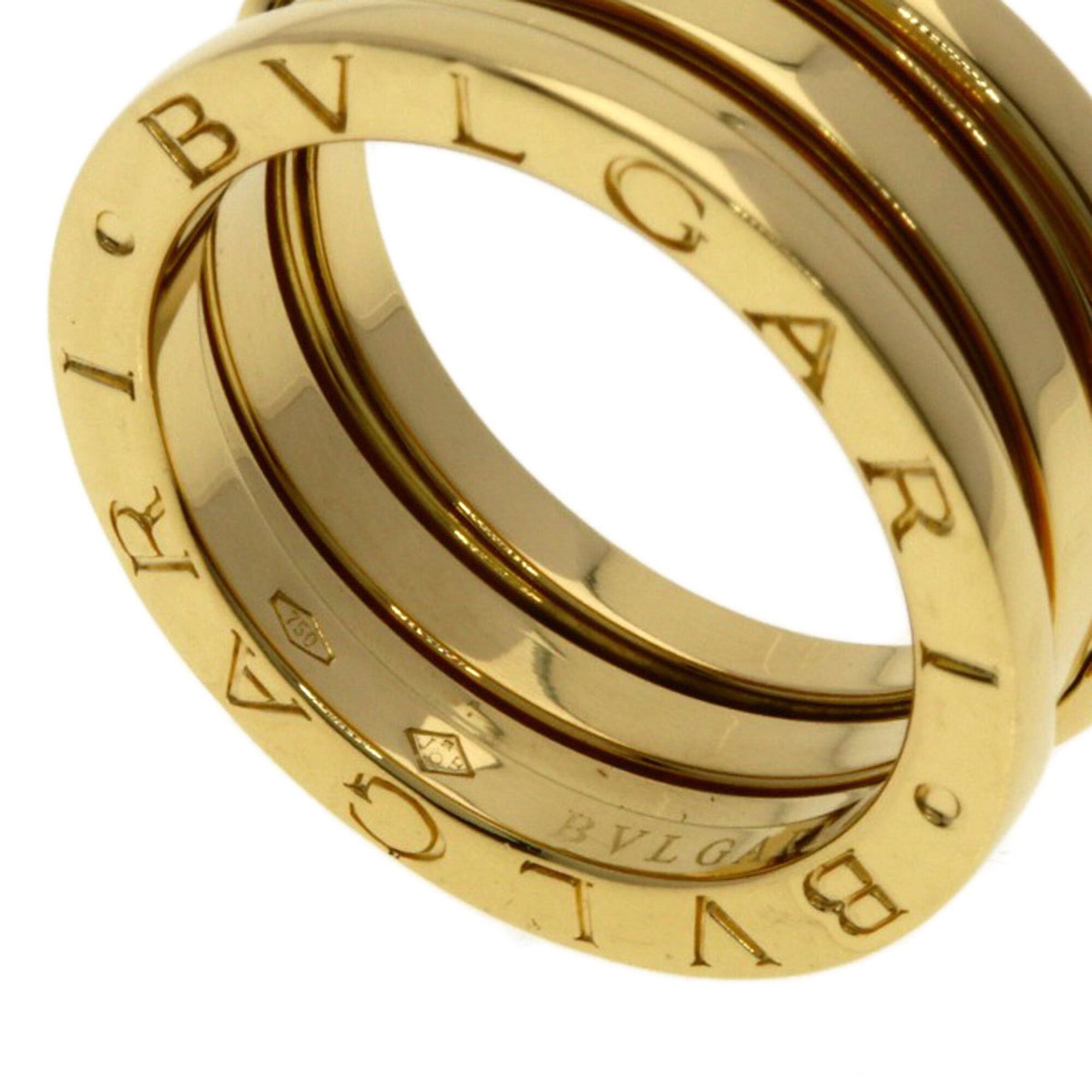 Bvlgari BVLGARI B-zero1 2-band ring #51, 18K yellow gold, women's. Size ONE SIZE - 6 Thumbnail