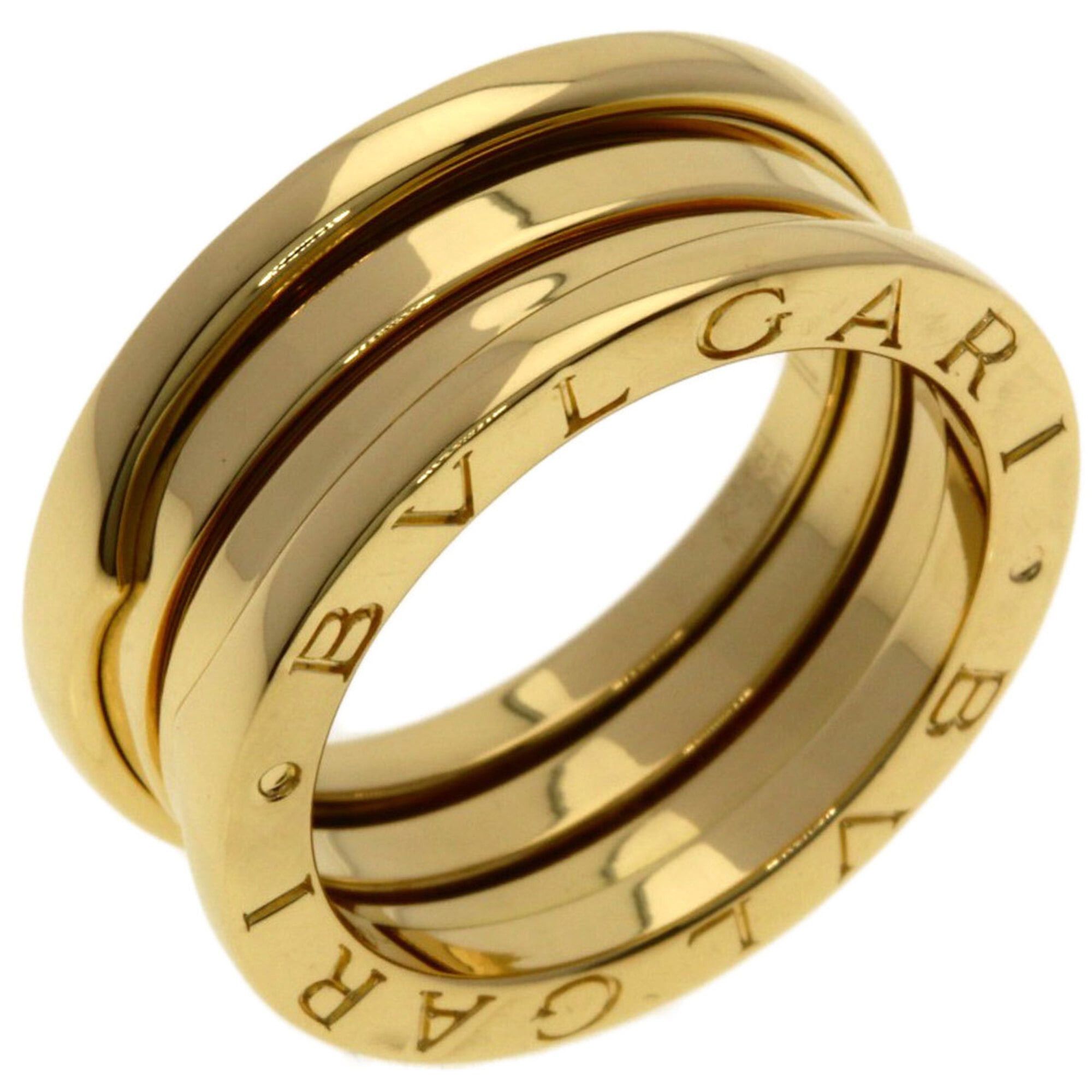 Bvlgari BVLGARI B-zero1 2-band ring #51, 18K yellow gold, women's. Size ONE SIZE - 2 Thumbnail