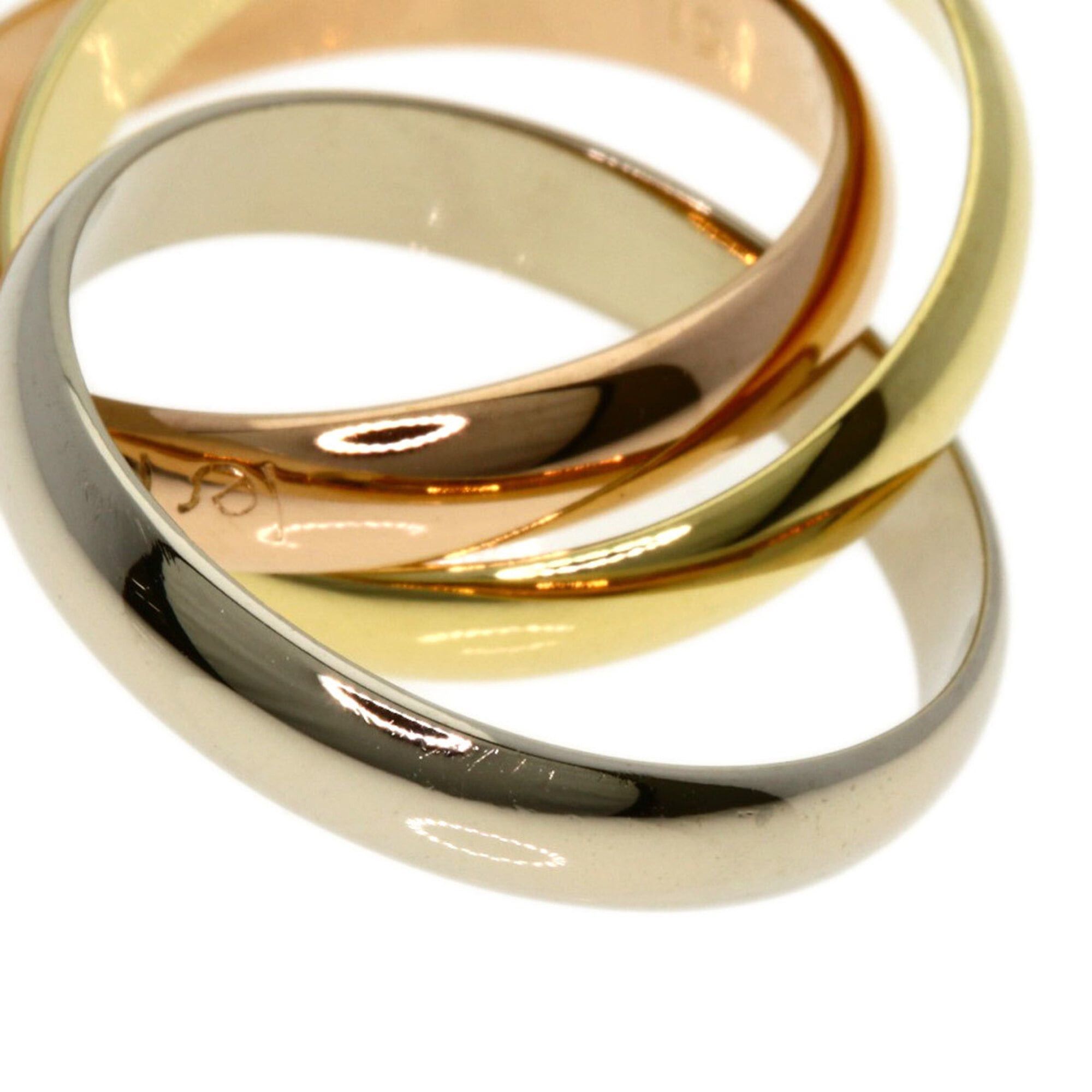 Cartier Cartier Trinity #51 Ring - 18K Yellow Gold/18K Pink White Gold Women's CARTIER Size ONE SIZE - 6 Thumbnail