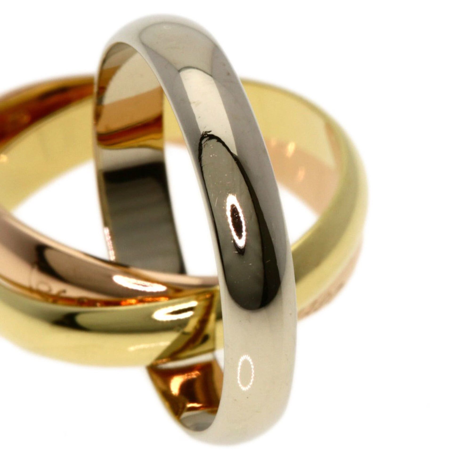 Cartier Cartier Trinity #51 Ring - 18K Yellow Gold/18K Pink White Gold Women's CARTIER Size ONE SIZE - 5 Thumbnail