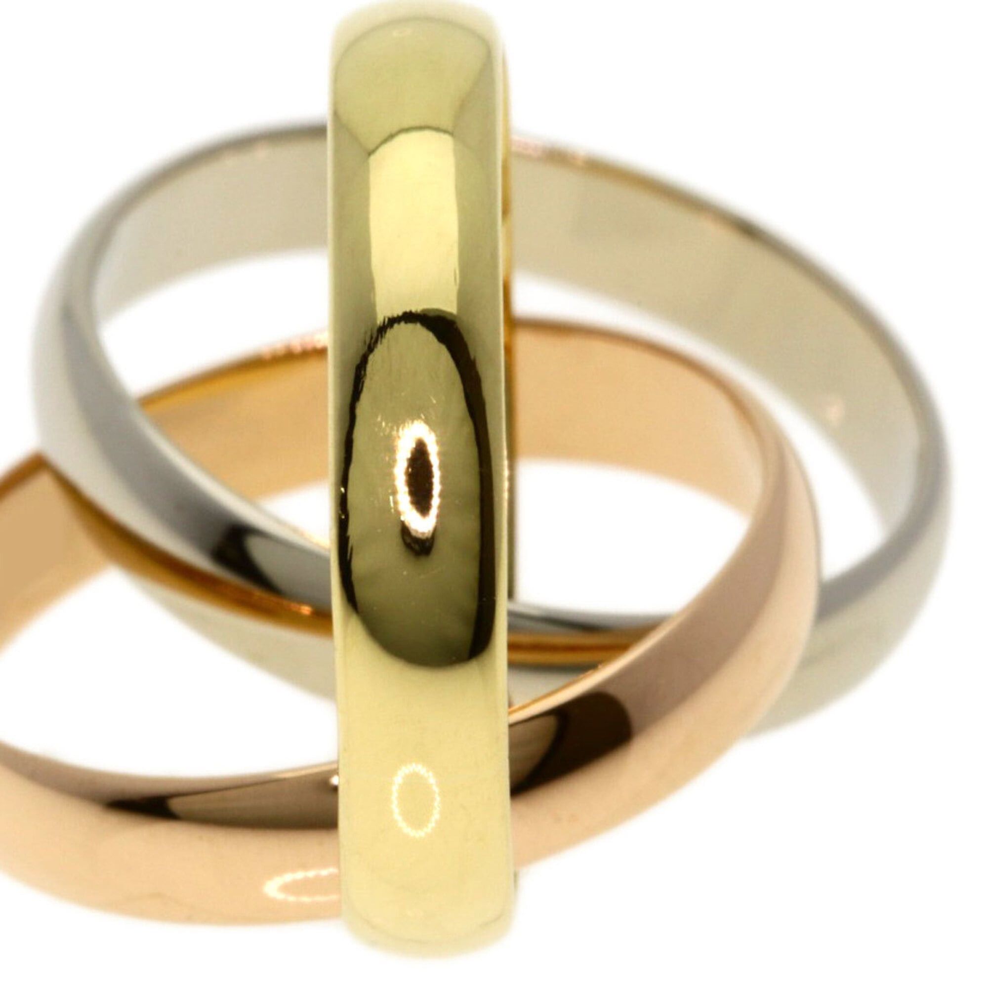 Cartier Cartier Trinity #49 Ring - 18K Yellow Gold/18K Pink White Gold Women's CARTIER Size ONE SIZE - 8 Thumbnail