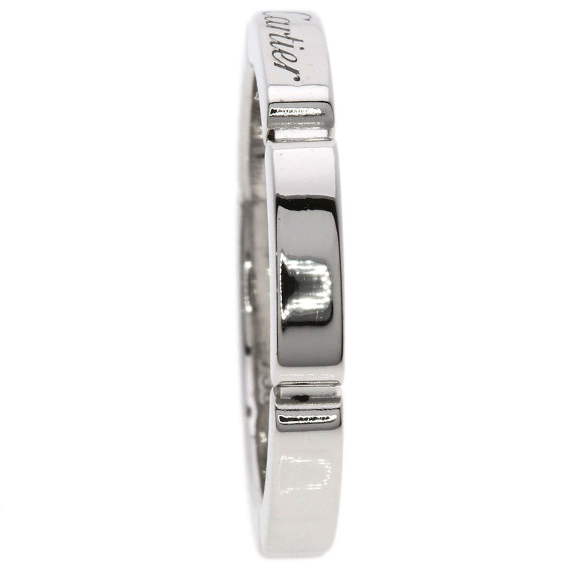 Cartier Cartier Maillon Panthère #48 Ring, 18K White Gold, Women's. Size ONE SIZE - 3 Thumbnail