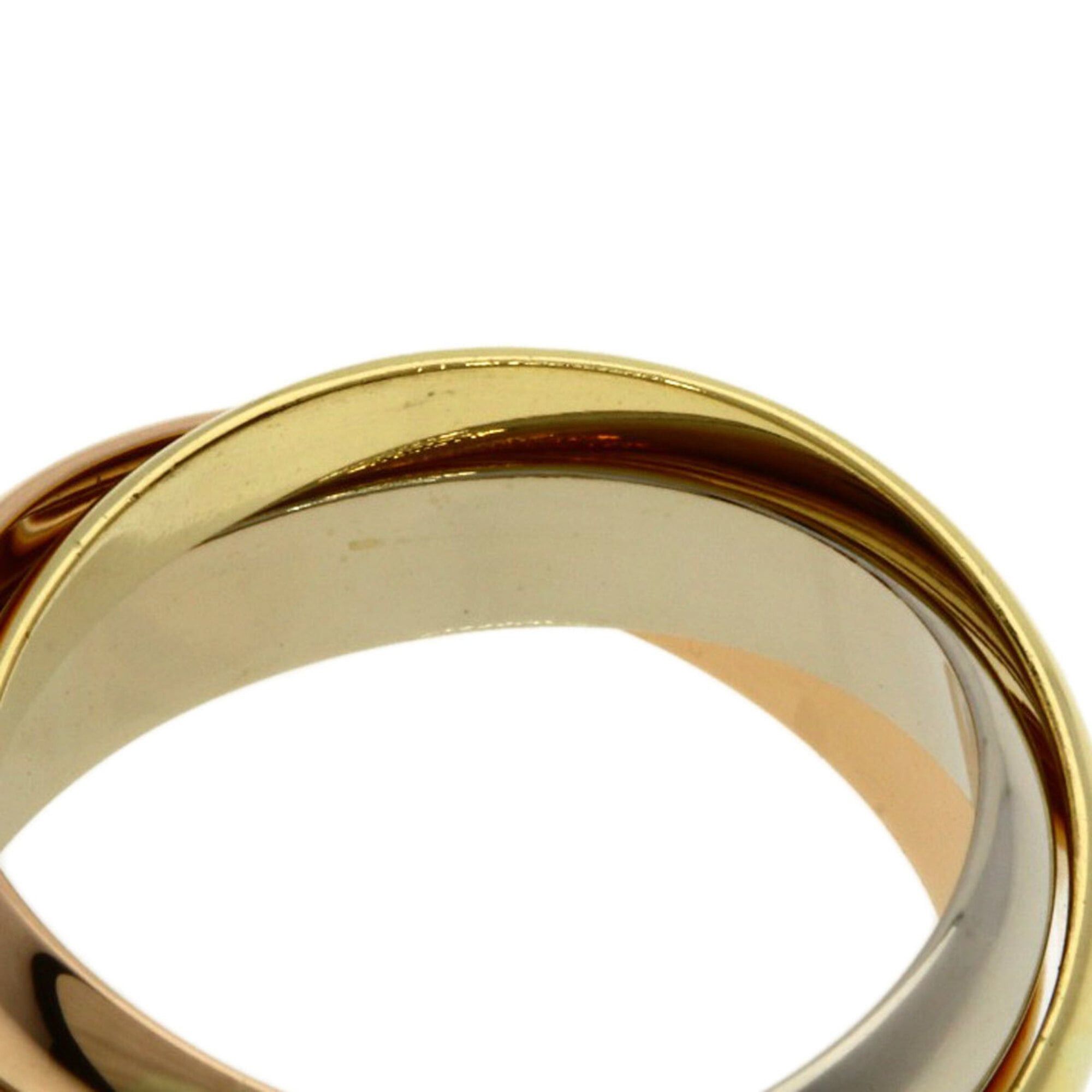 Cartier Cartier Trinity #51 Ring - 18K Yellow Gold/18K White Pink Gold Women's CARTIER Size ONE SIZE - 5 Thumbnail