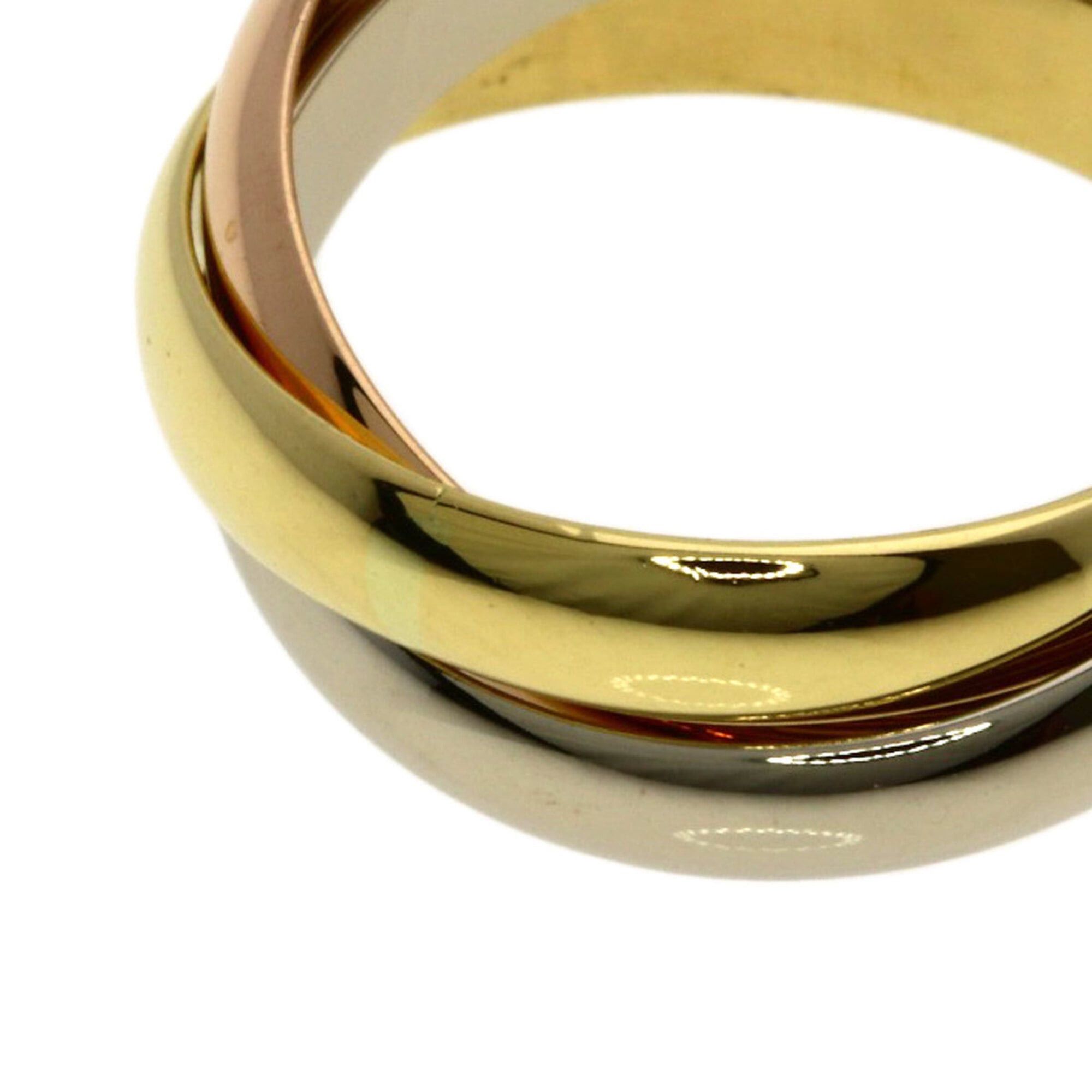 Cartier Cartier Trinity #51 Ring - 18K Yellow Gold/18K White Pink Gold Women's CARTIER Size ONE SIZE - 6 Thumbnail