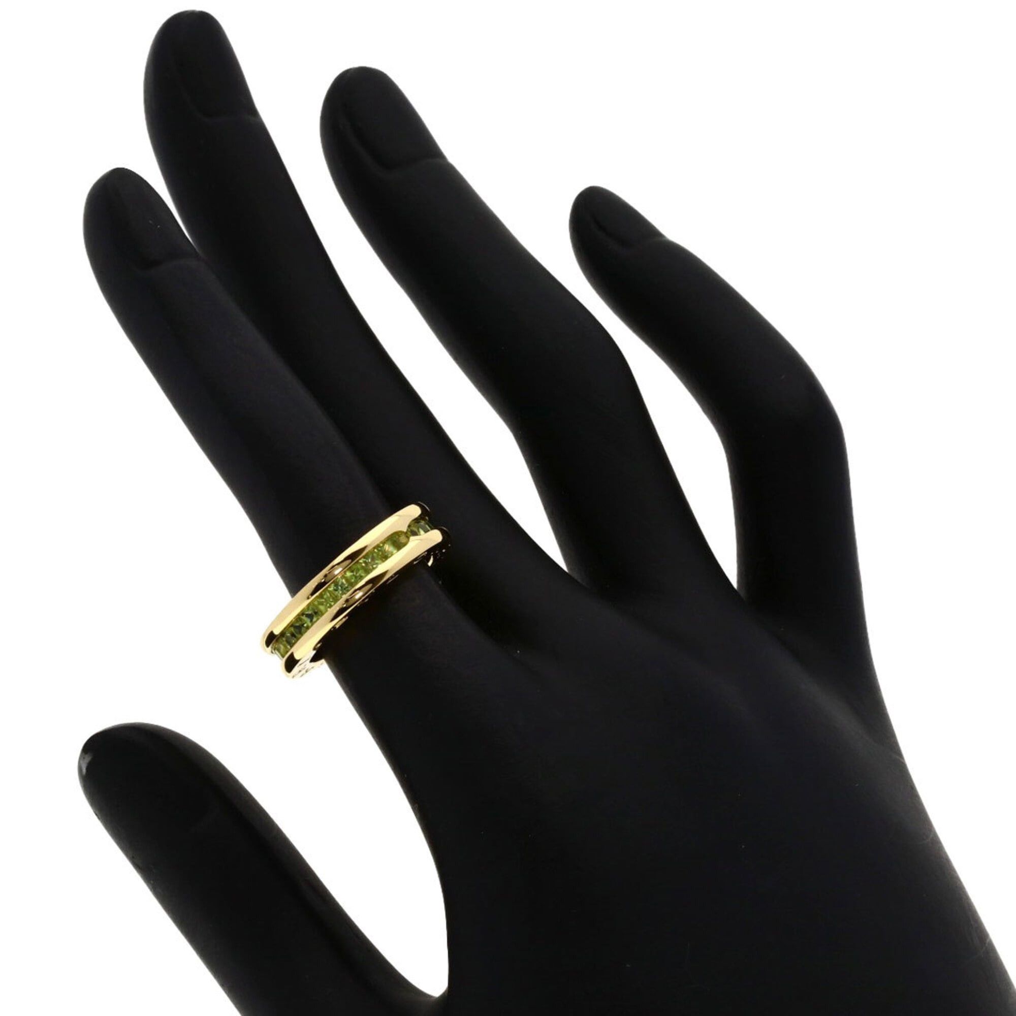 Bvlgari BVLGARI B-zero1 1-band Peridot Ring #48 18K Yellow Gold Women's Size ONE SIZE - 6 Thumbnail