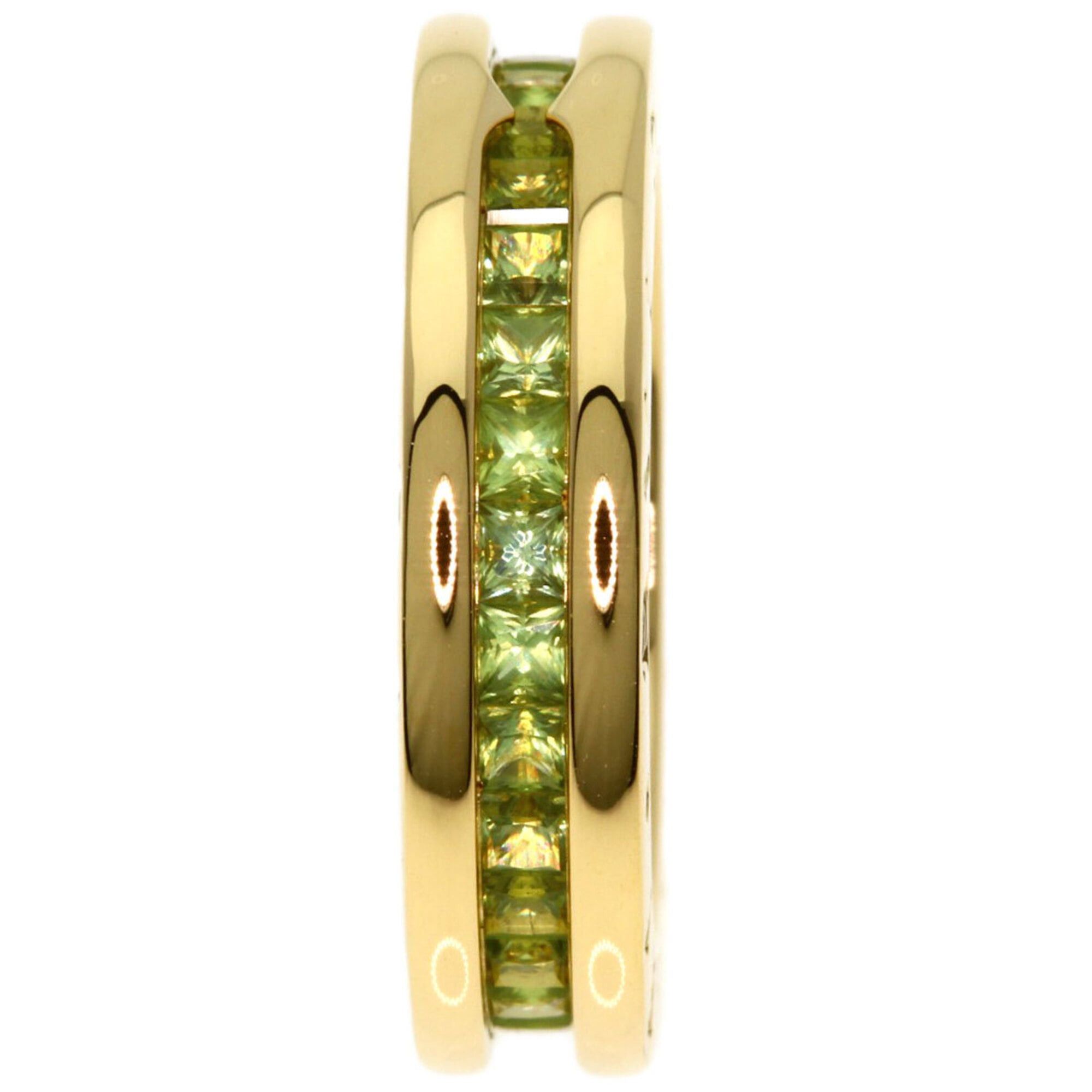 Bvlgari BVLGARI B-zero1 1-band Peridot Ring #48 18K Yellow Gold Women's Size ONE SIZE - 3 Thumbnail