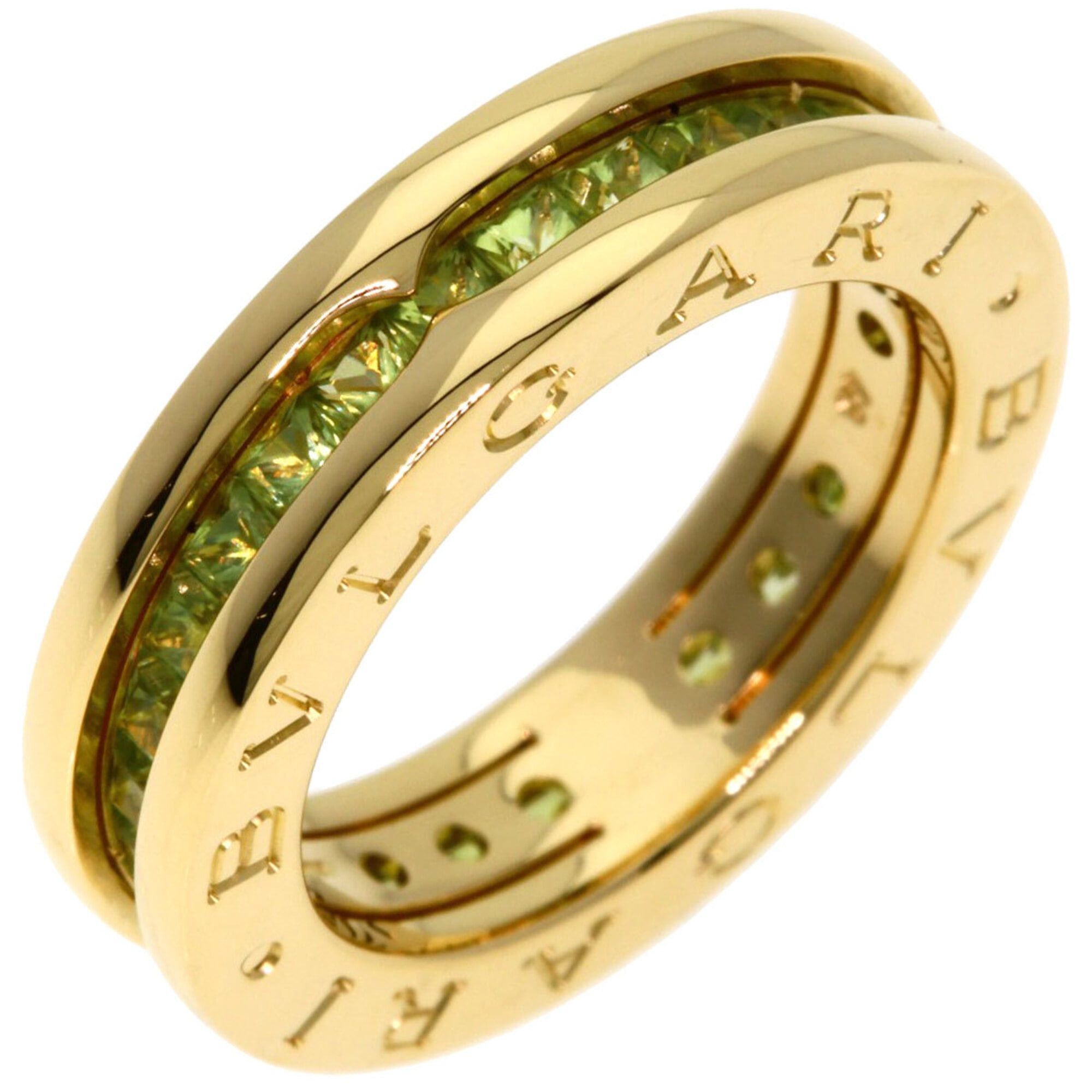 Bvlgari BVLGARI B-zero1 1-band Peridot Ring #48 18K Yellow Gold Women's Size ONE SIZE - 2 Thumbnail