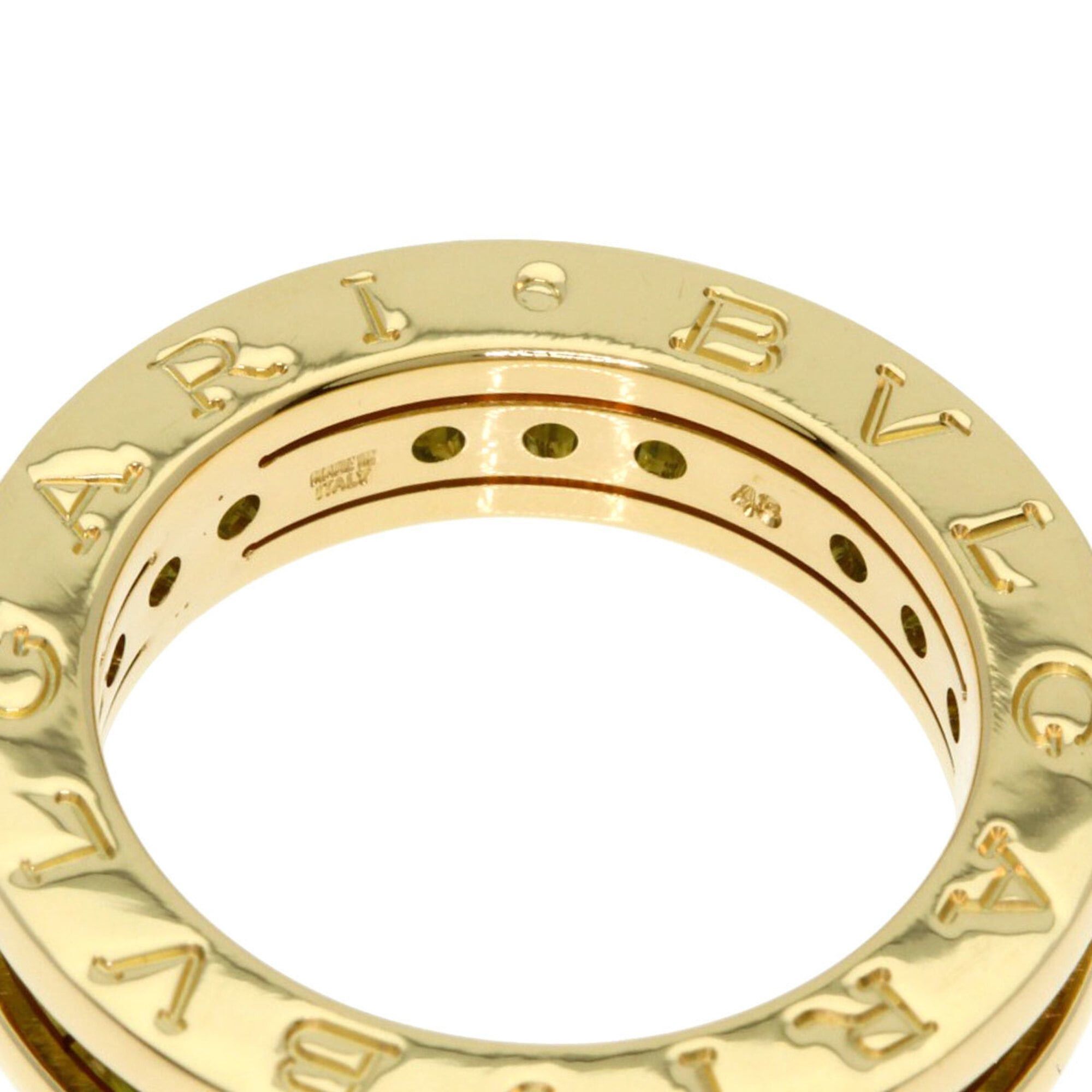 Bvlgari BVLGARI B-zero1 1-band Peridot Ring #48 18K Yellow Gold Women's Size ONE SIZE - 5 Thumbnail