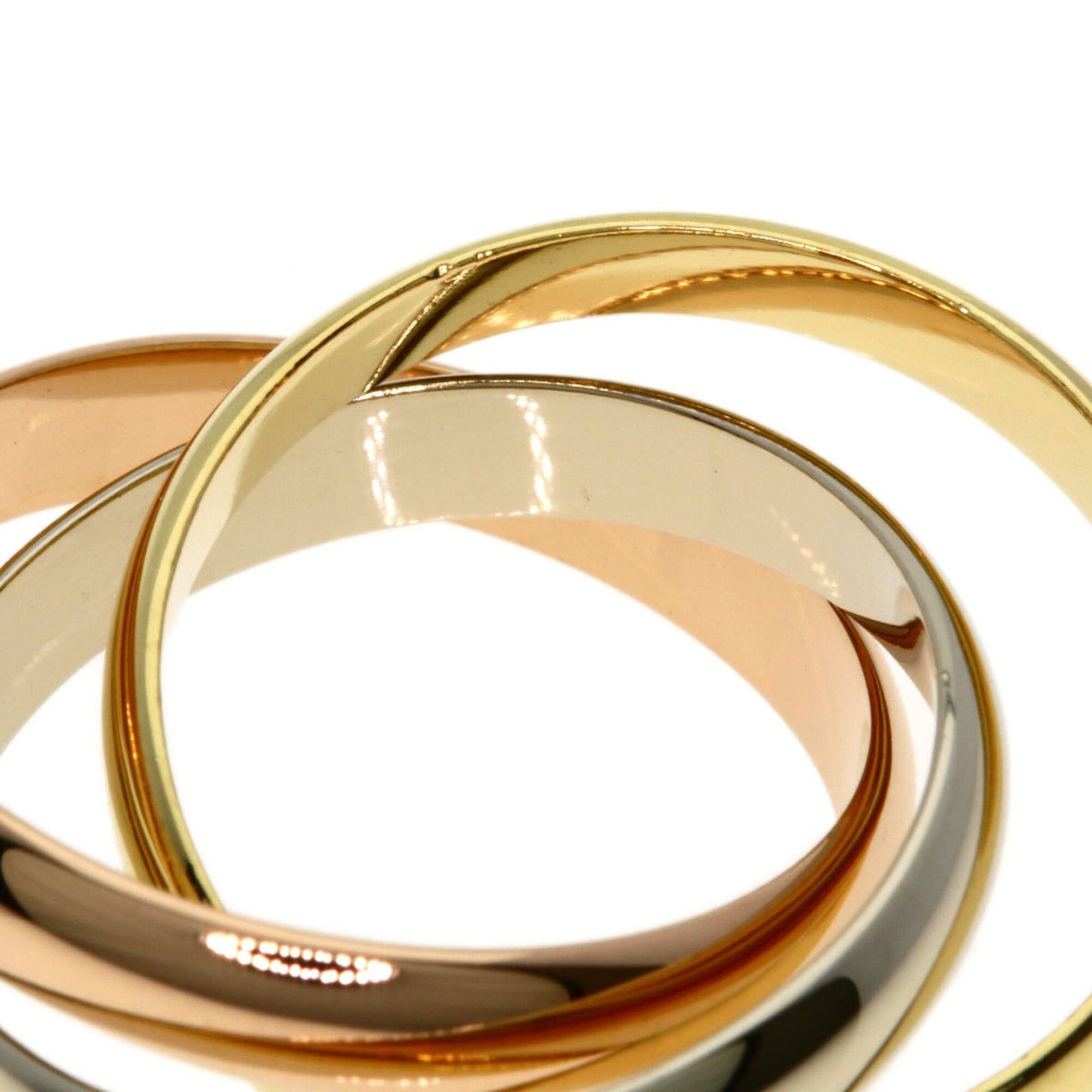 Cartier Cartier Trinity #53 Ring - 18K Yellow Gold/18K Pink White Gold Women's CARTIER Size ONE SIZE - 6 Thumbnail