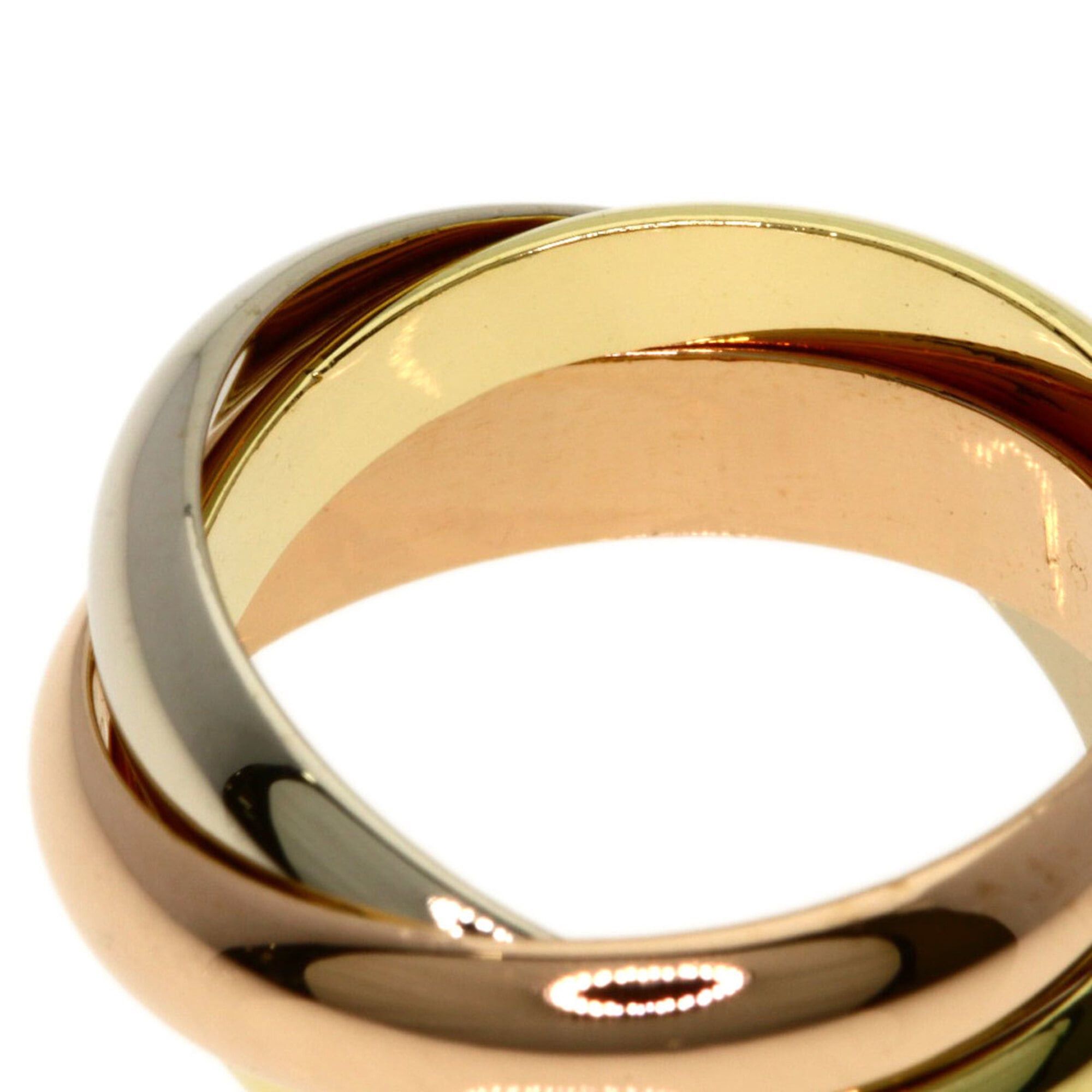 Cartier Cartier Trinity #49 Ring - 18K Yellow Gold/18K Pink White Gold Women's CARTIER Size ONE SIZE - 8 Thumbnail