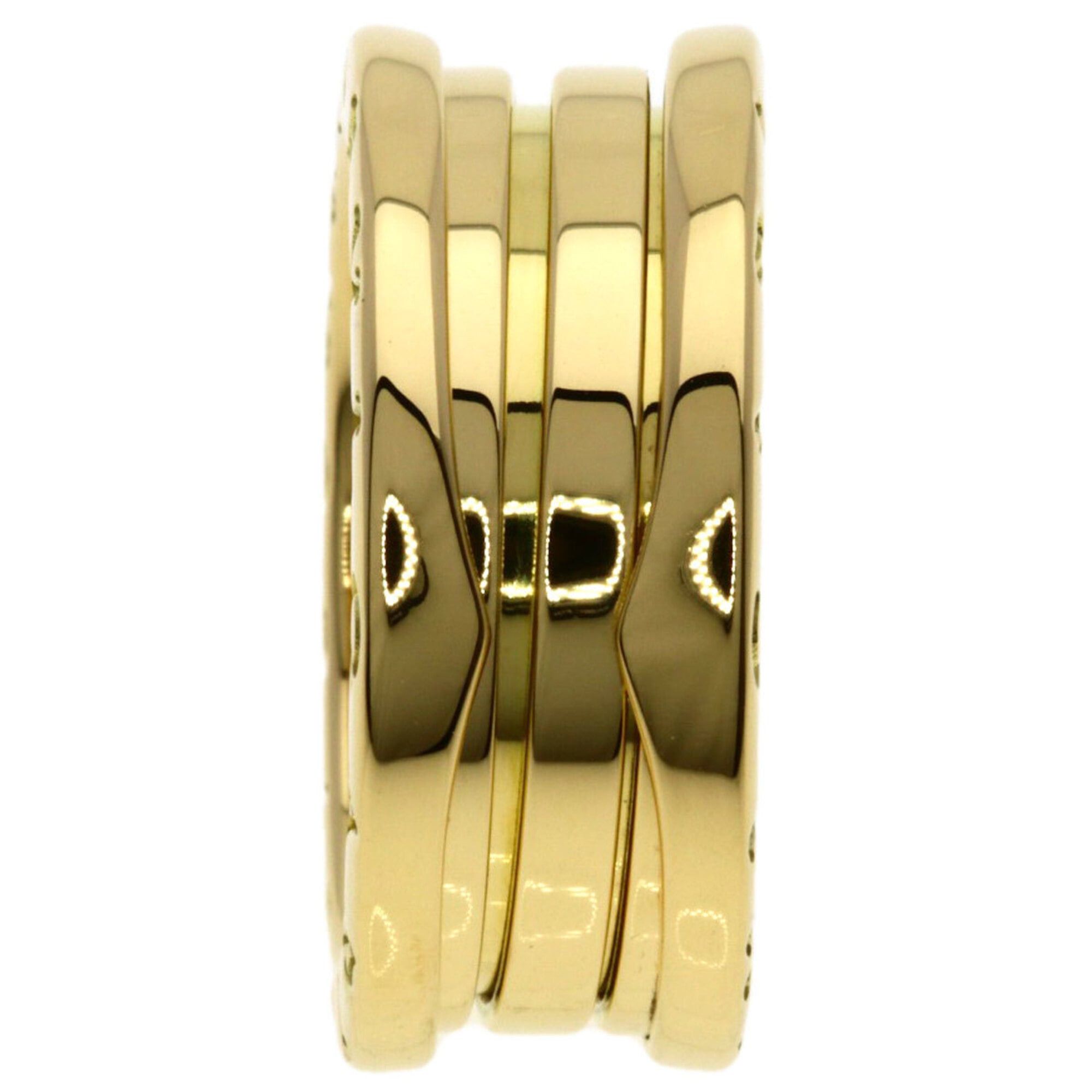 Bvlgari BVLGARI B-zero1 2-band ring #53, 18K yellow gold, women's. Size ONE SIZE - 3 Thumbnail